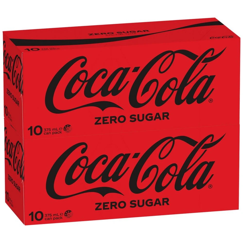 3 Coca-Cola Zero Cans 375mL 20 Pack, 3 of 4