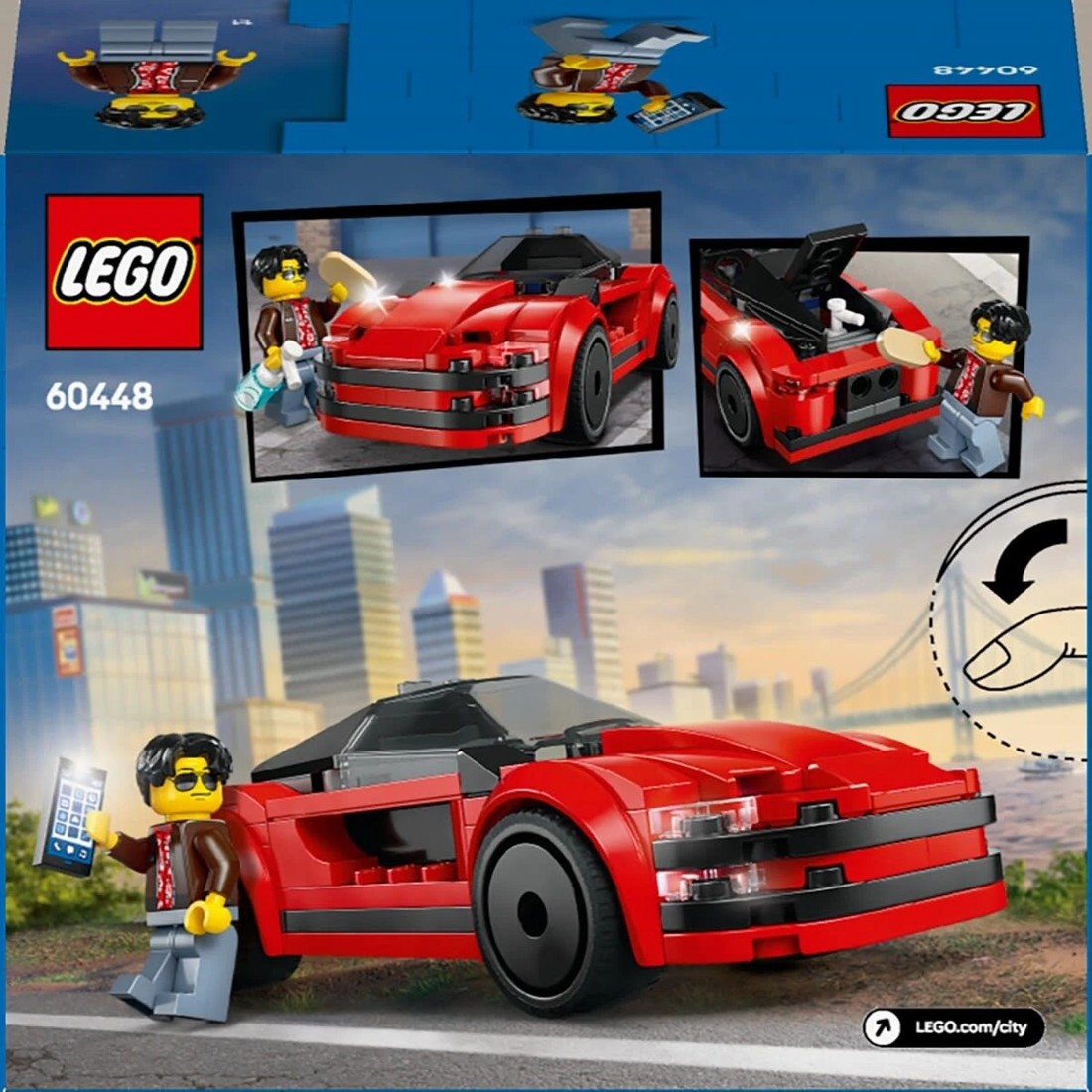 9 LEGO City Red Sports Car 60448, 9 of 9