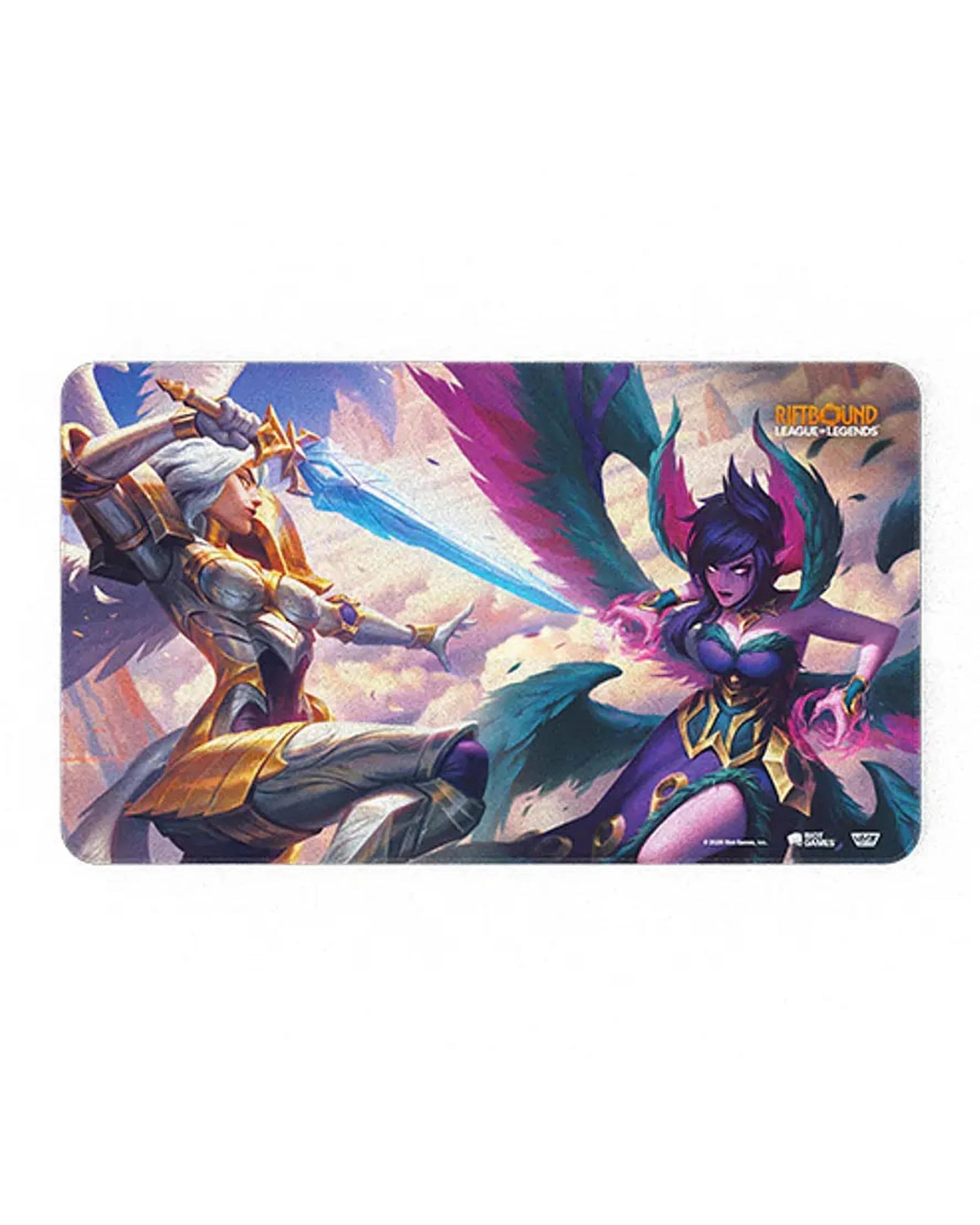 1 Riftbound: League of Legends TCG: Vendetta Playmat - Kayle VS Morgana, 1 of 1