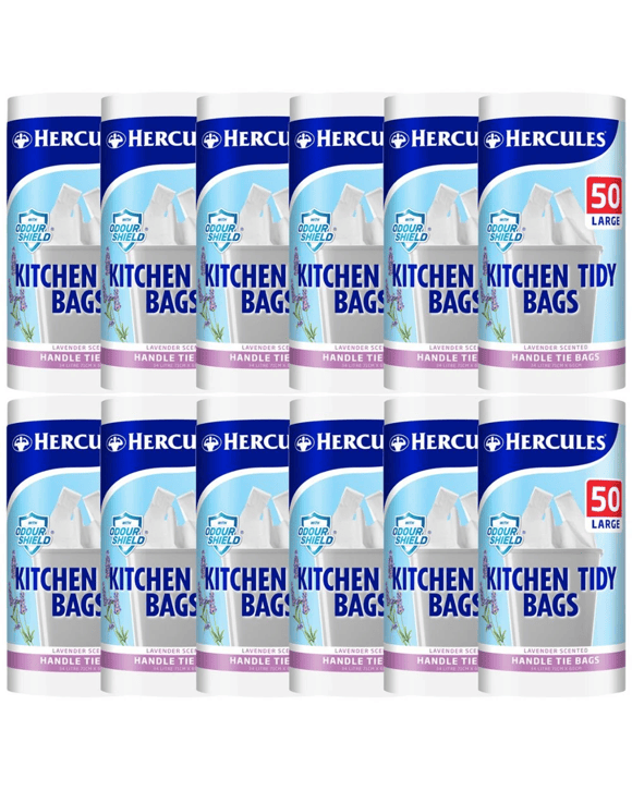 Hercules Kitchen Tidy Bags Large 34L 600 Pack