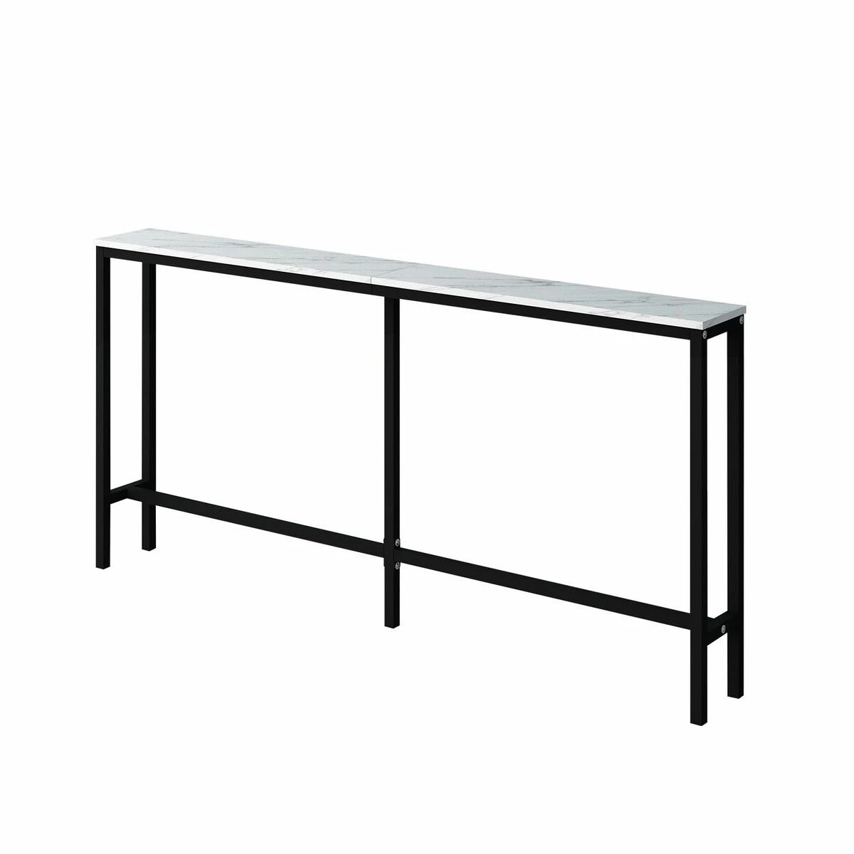 1 LUXSUITE Narrow Console Table Hall Entryway Bar Side Sofa, 1 of 6