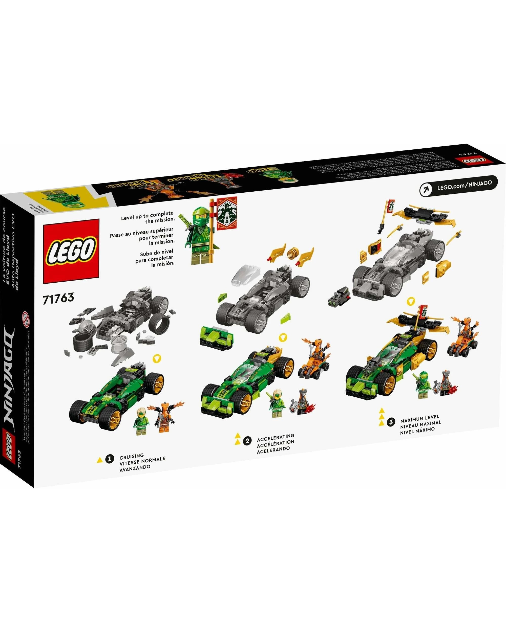 4 LEGO 71763 Ninjago Lloyd's Race Car EVO - Lloyd, 4 of 5