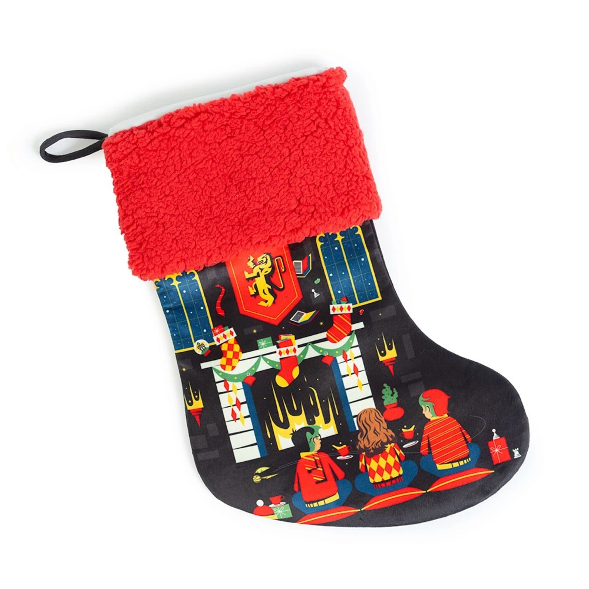 1 Harry Potter - Fireplace Christmas Stocking, 1 of 1