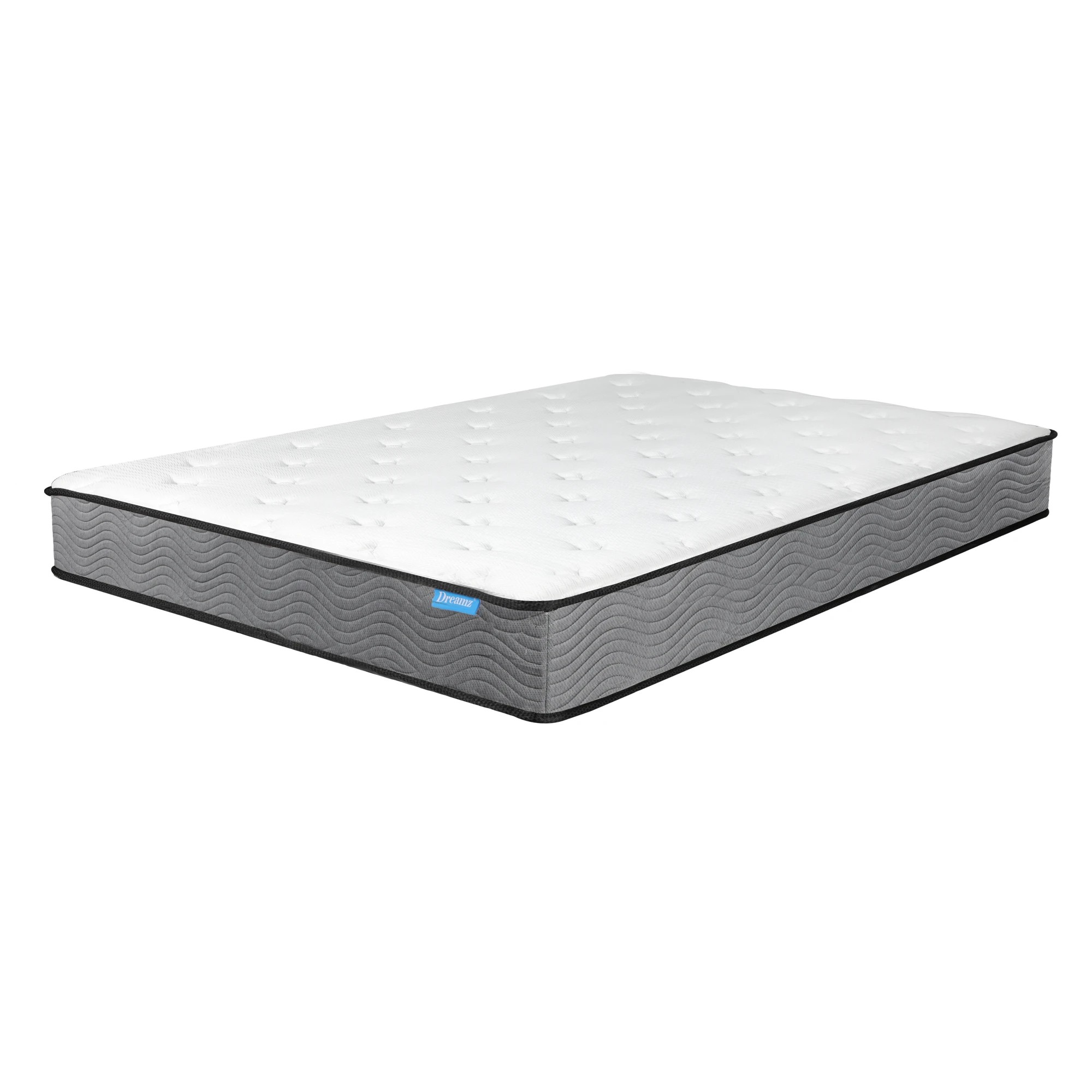 1 Dreamz Queen Medium Firm Spring 23cm Mattress, 1 of 6
