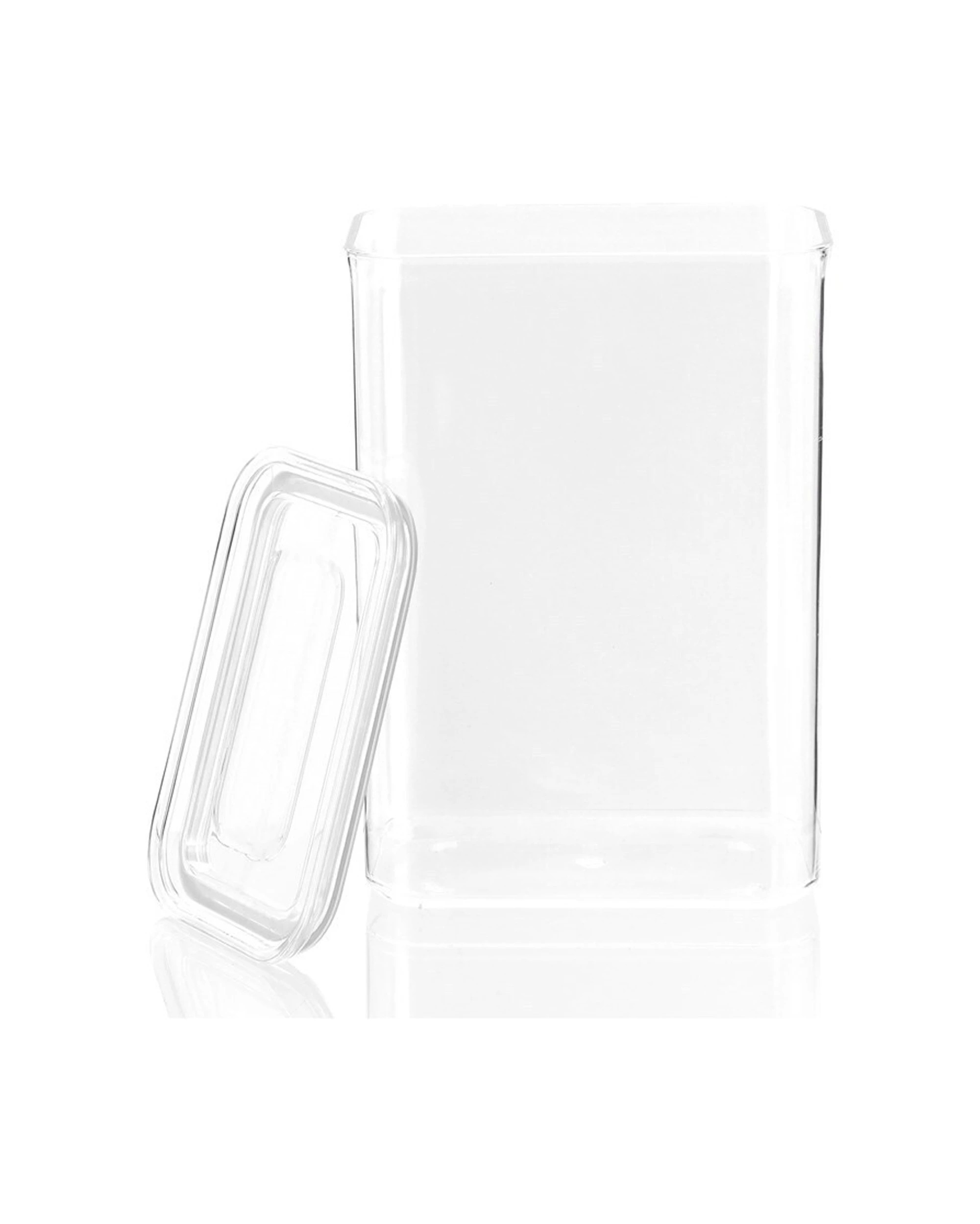 3 Lemon & Lime 2.75l Keep Fresh Storer Food Container Rectangle Storage W/ Lid Clr
 - Clear, 3 of 3