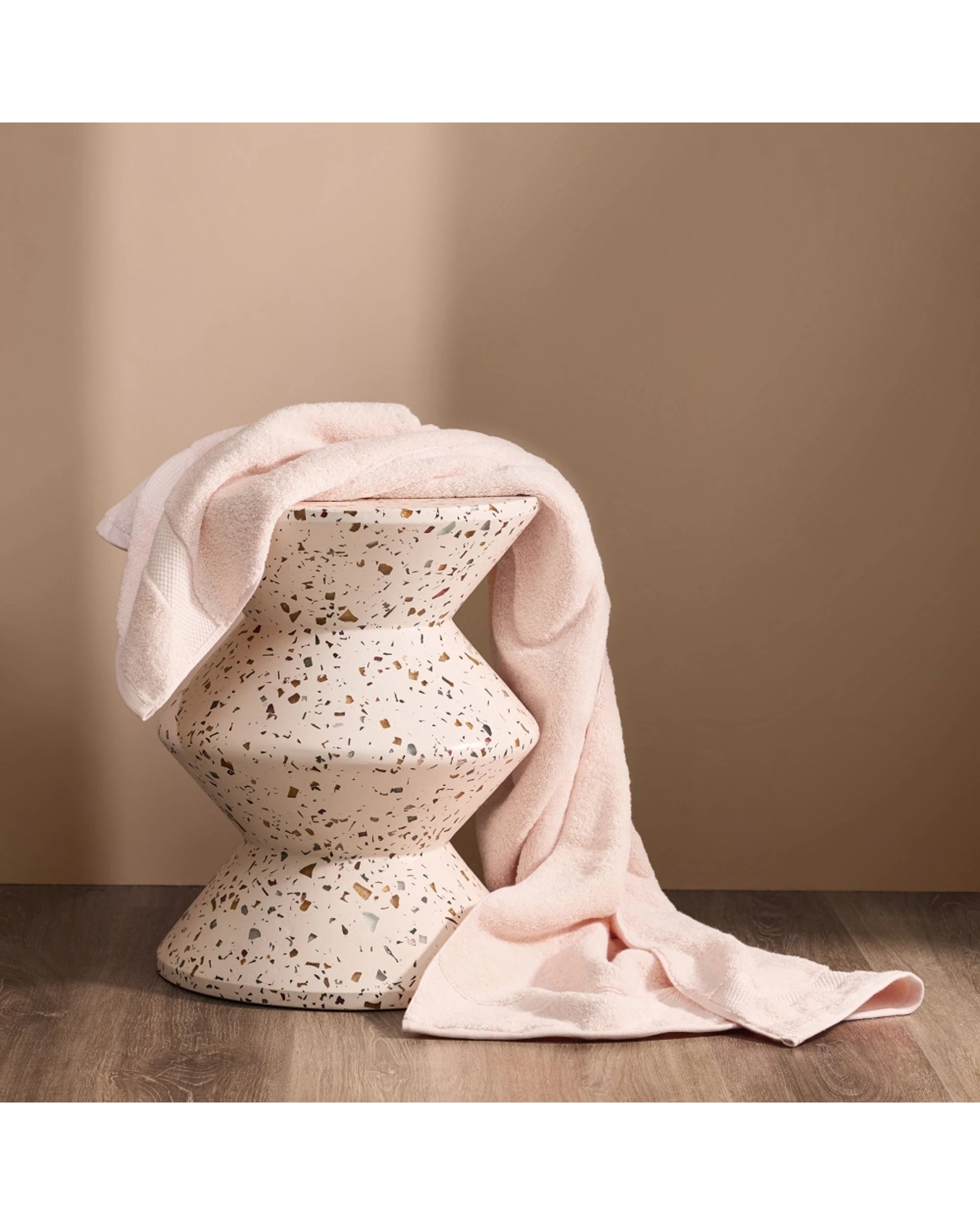 5 Bedding co Egyptian Cotton Luxury Bath Sheet 700GSM Dusty - Pink, 5 of 5