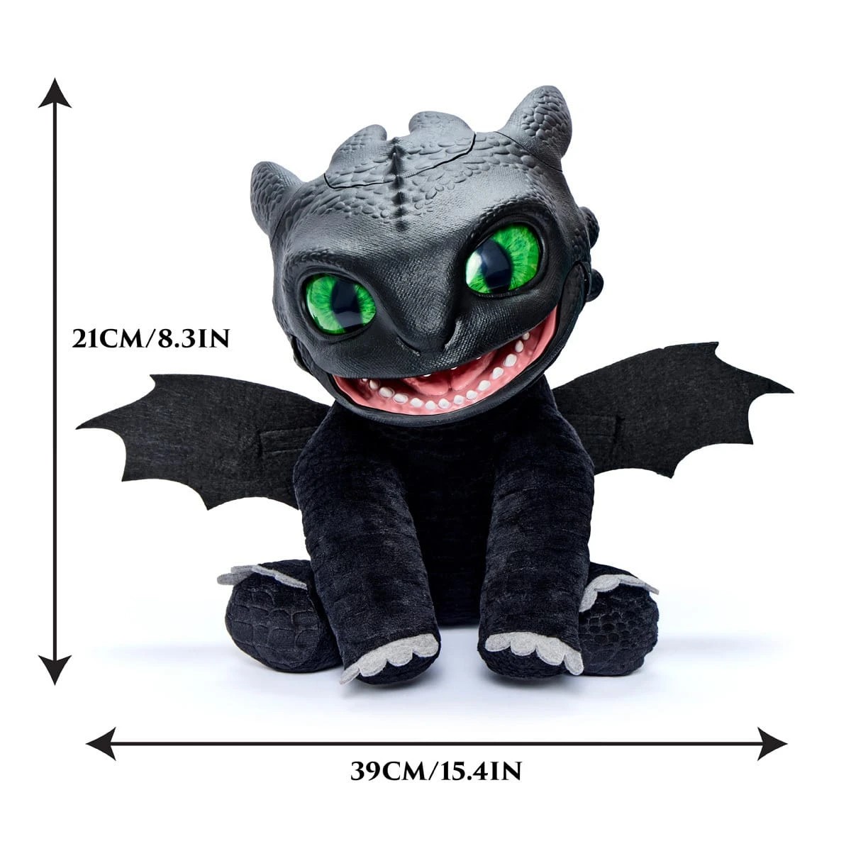 4 DreamWorks How To Train Your Dragon: RealFX Toothless Interactive Toy, 4 of 8