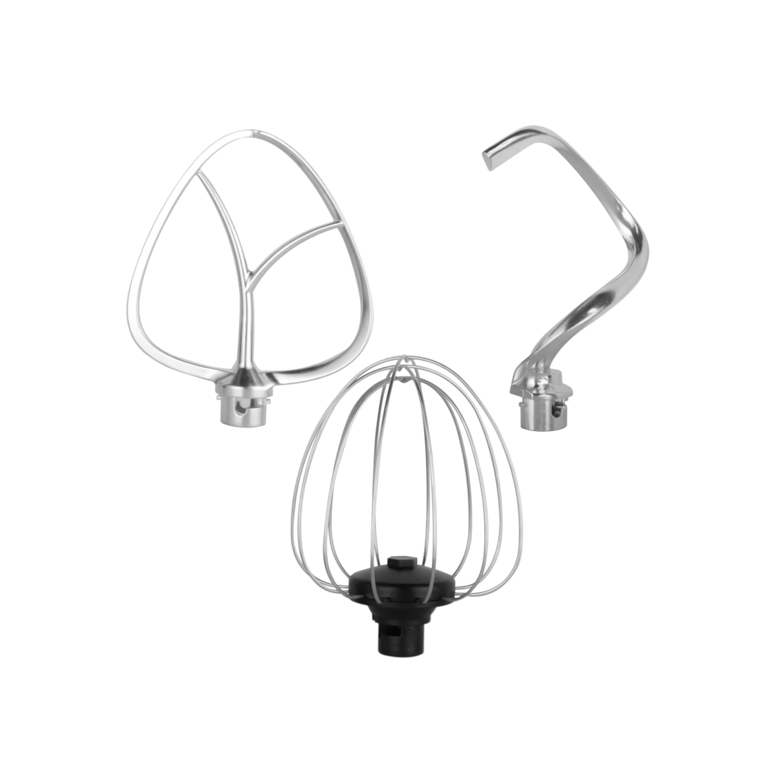 6 TODO 1100W Electric Stand Mixer 5.3L Stainless Steel Bowl Heated Fermentation LCD Touch Screen Control - Cream, 6 of 7