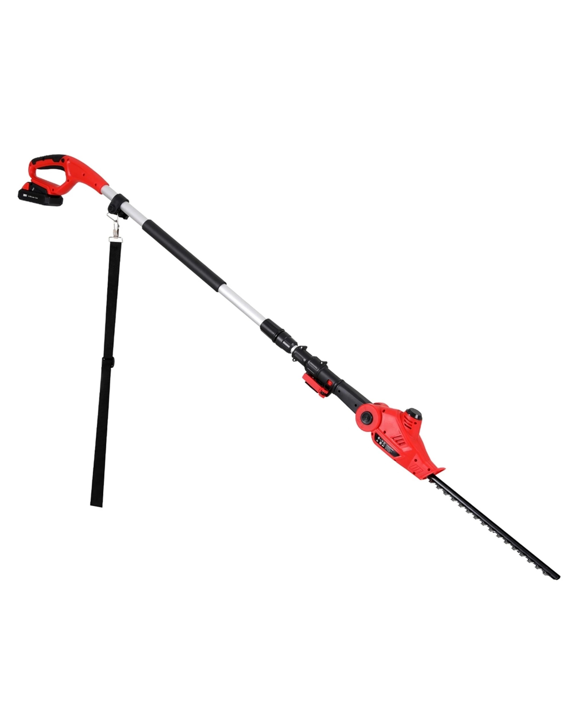 1 Giantz Cordless Pole Hedge Trimmer Garden Pruner Electric Cutter - Multi, 1 of 6