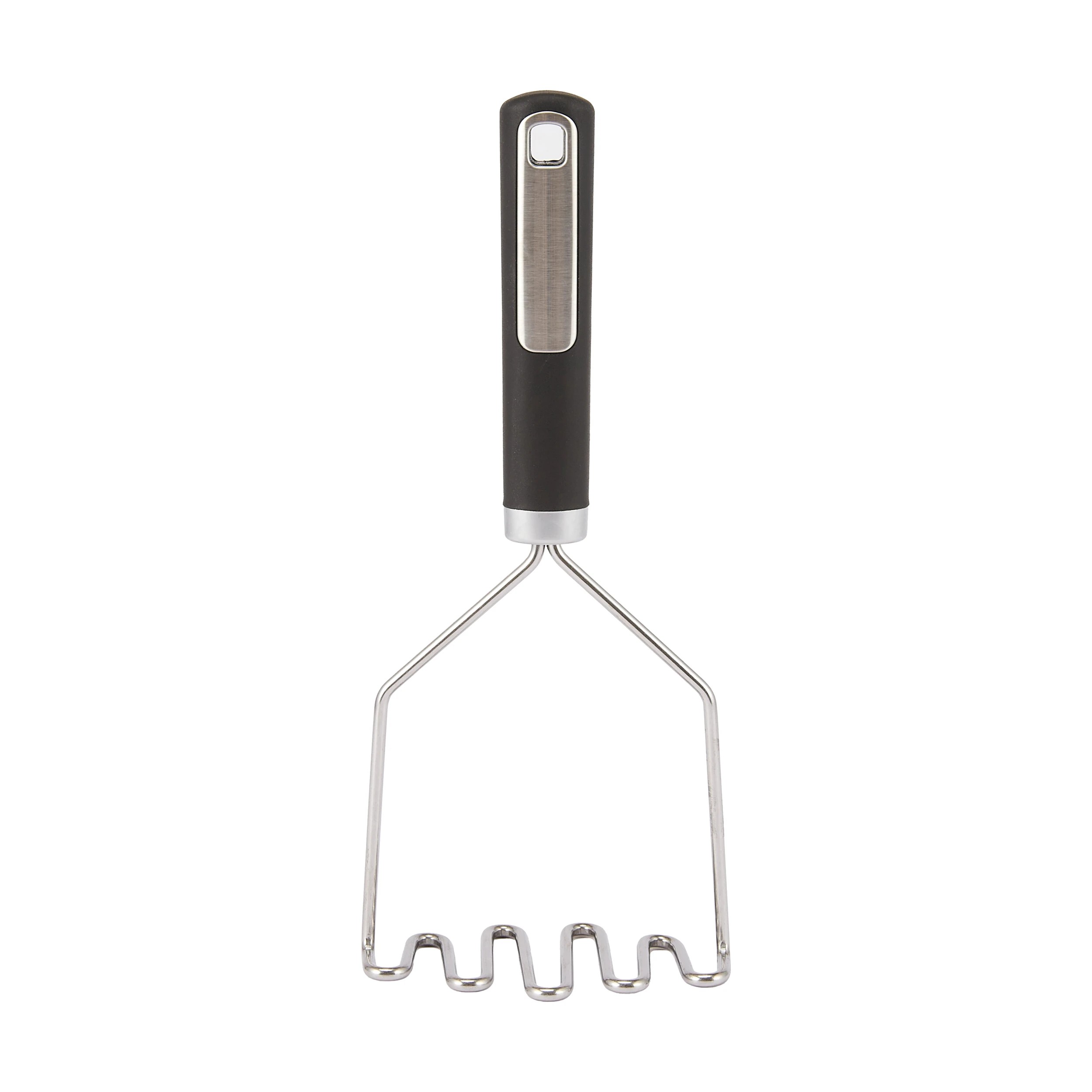 1 Stainless Steel Masher with Soft Touch Handle, 1 of 5