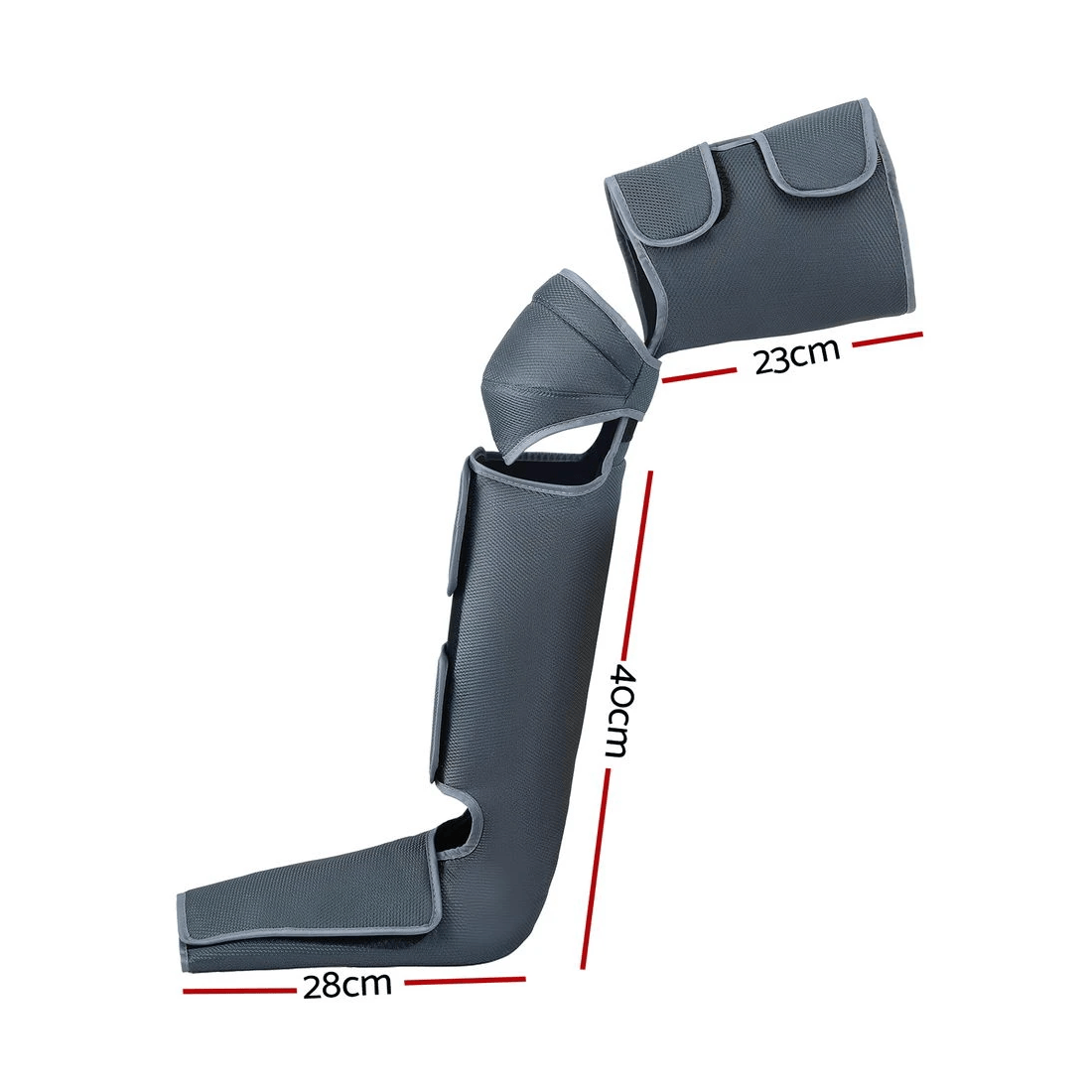 2 Livemor Foot Massager Leg Knee Massager with Air Compression 3 Massage Modes Heating - Black, 2 of 7