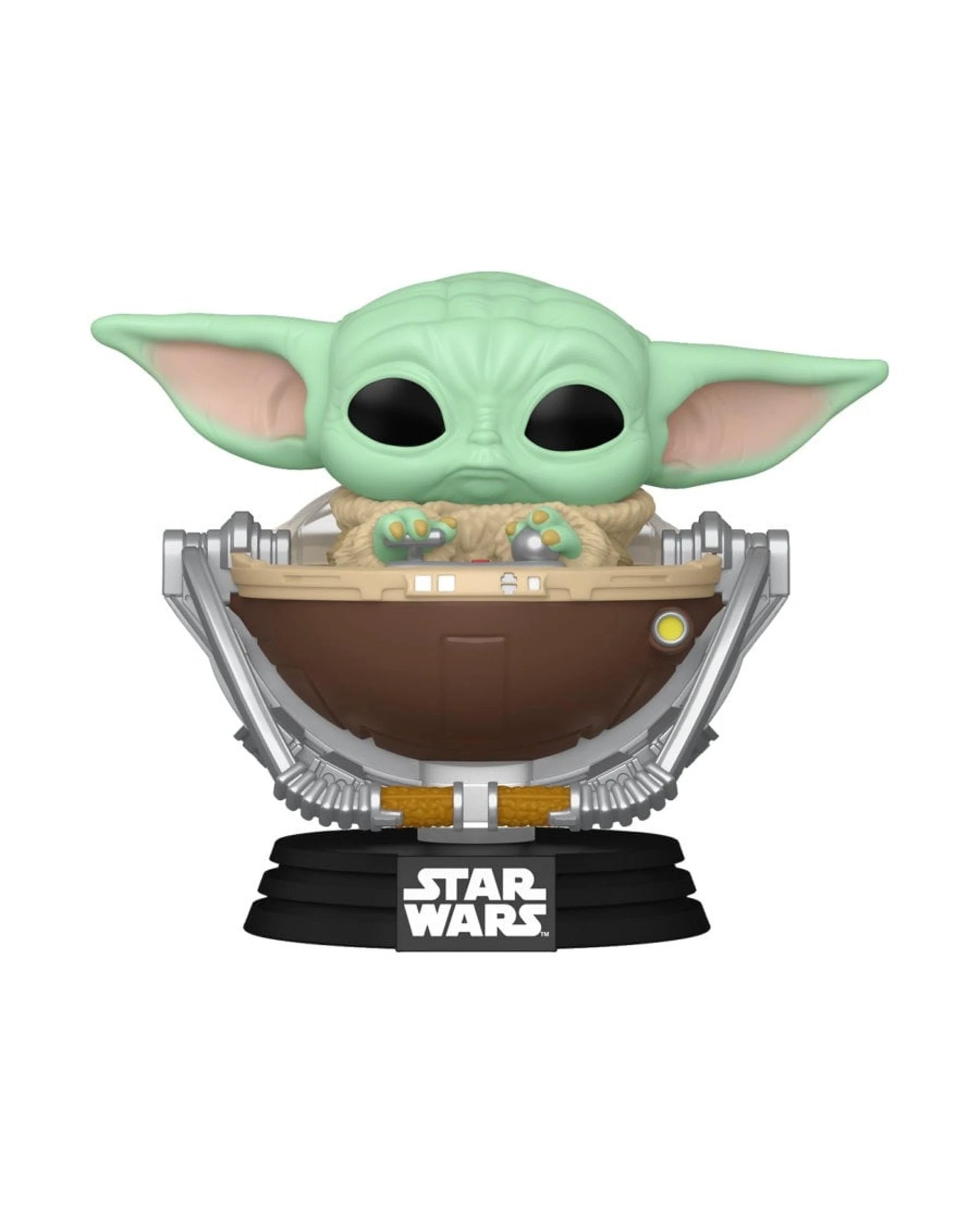 2 Star Wars The Mandalorian and Grogu: Grogu with Pram Funko POP! Vinyl, 2 of 3