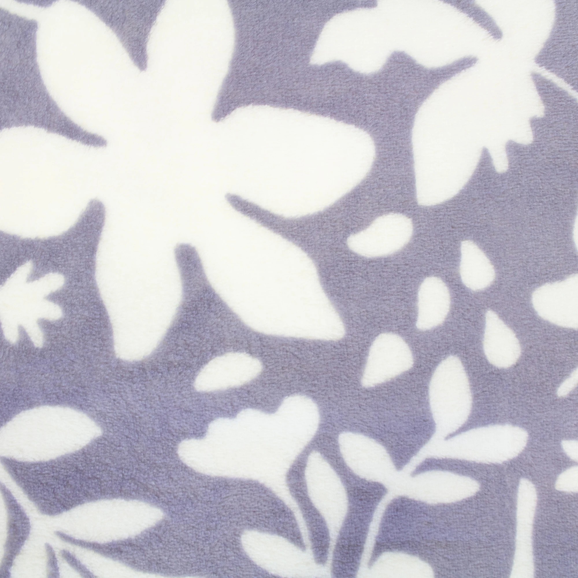 3 Bambury Liv Soft Ultraplush Floral Blanket - King Bed - Blue, 3 of 3