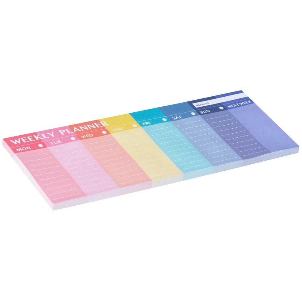 3 J.Burrows Stick-it Weekly Planner 205x75mm 50 Sheets, 3 of 3