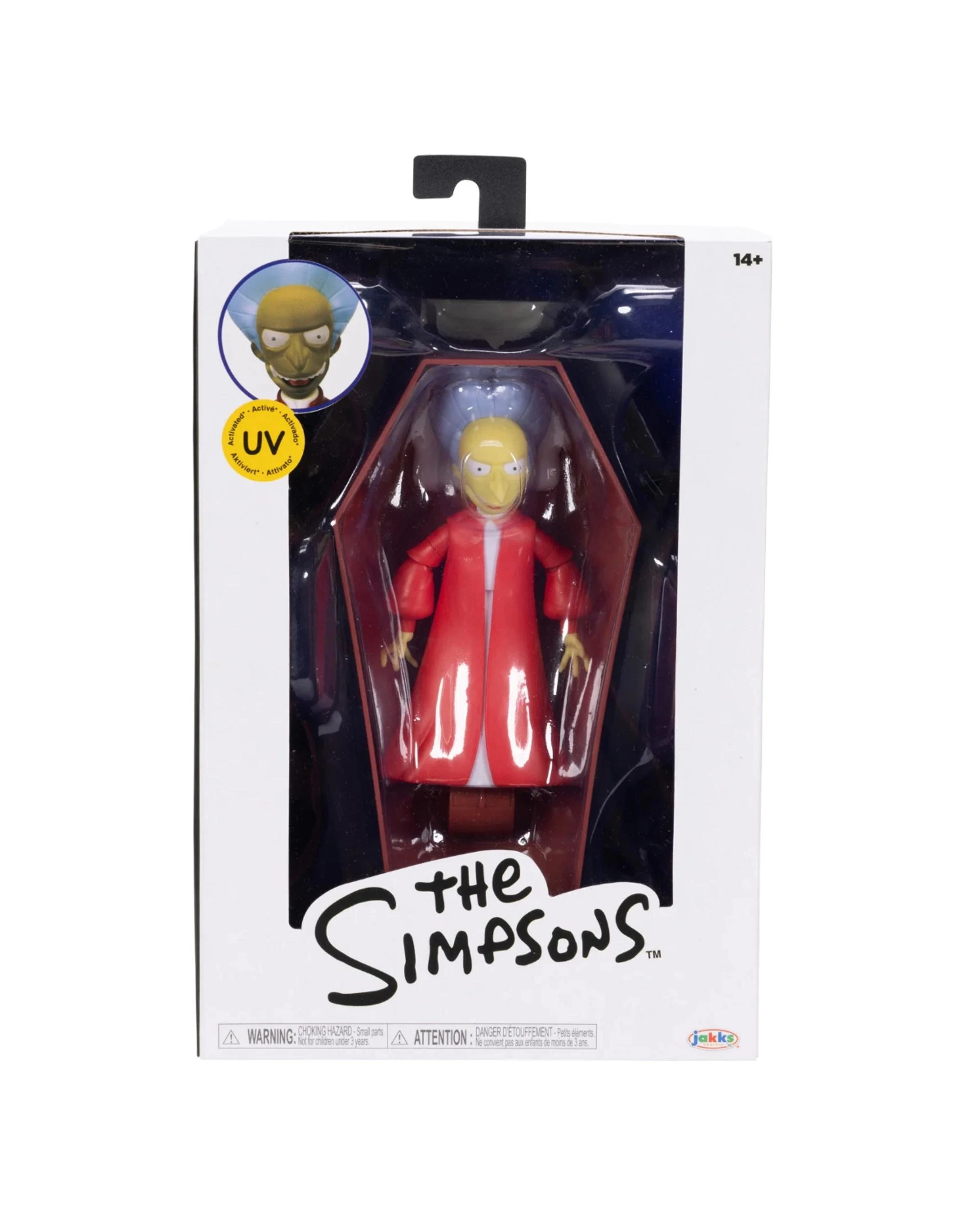 1 The Simpsons Vampire Mr Burns 5 Inch Premium Figure, 1 of 7