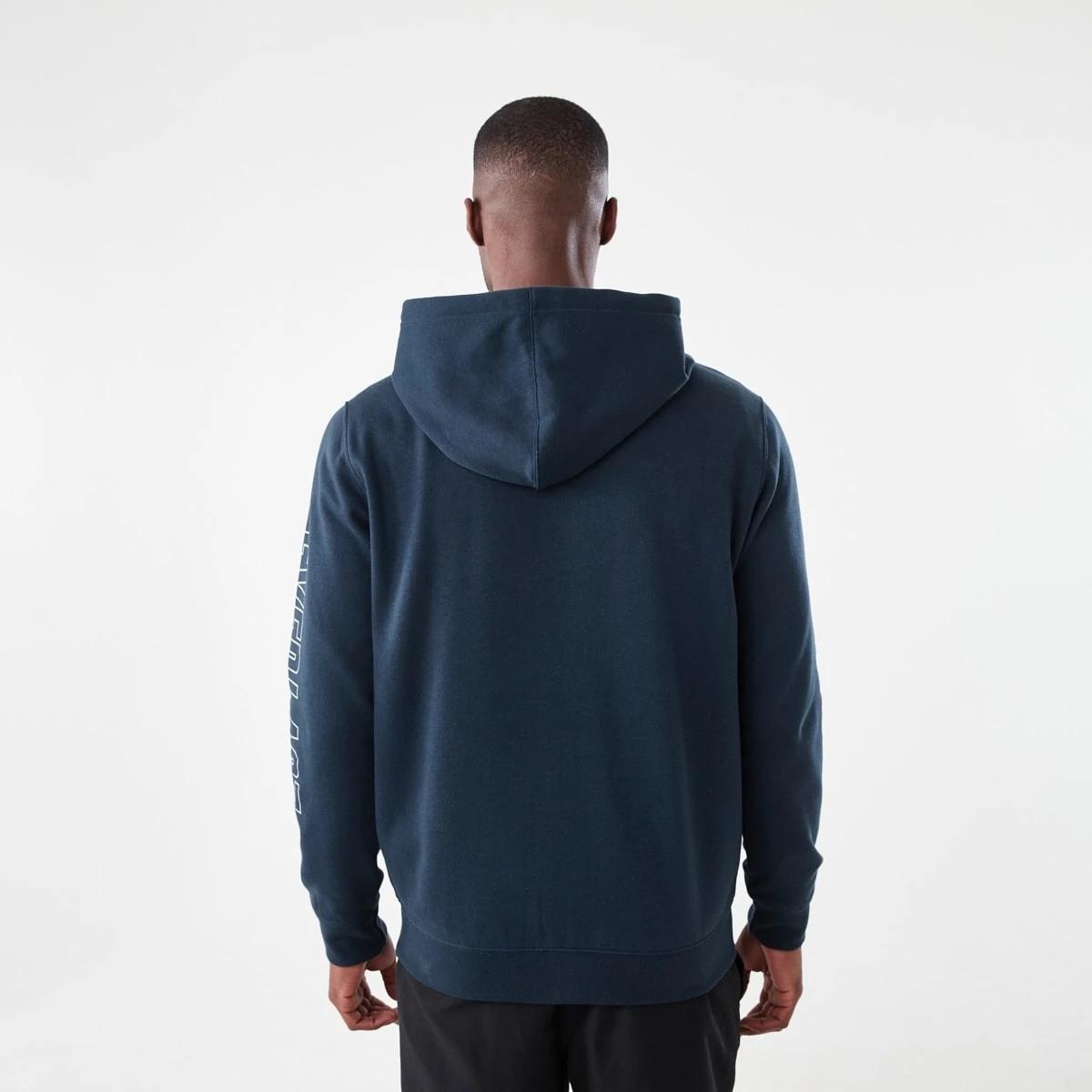 4 Everlast Mens Zip Through Hoodie EVER NAVY, 4 of 8