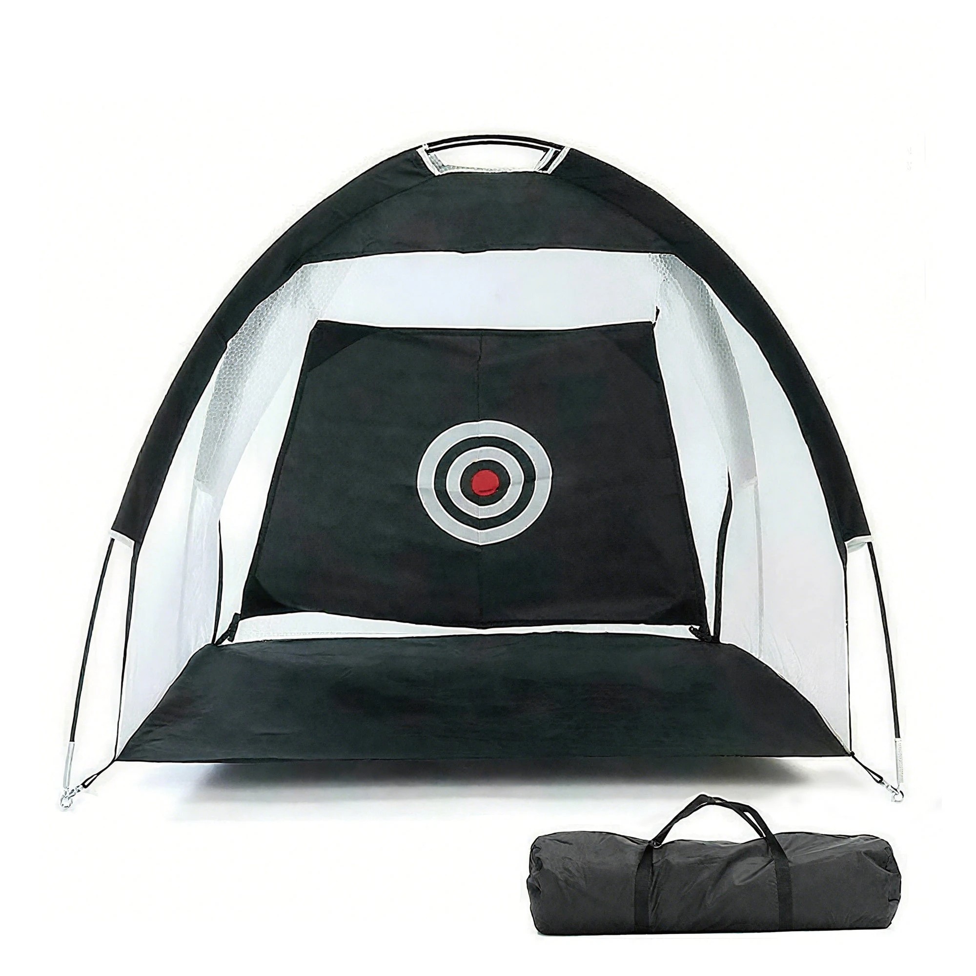 1 Elora Fitness Master 3m Golf Practice Net Training Hitting Net Chipping Cage Carry Bag, 1 of 7