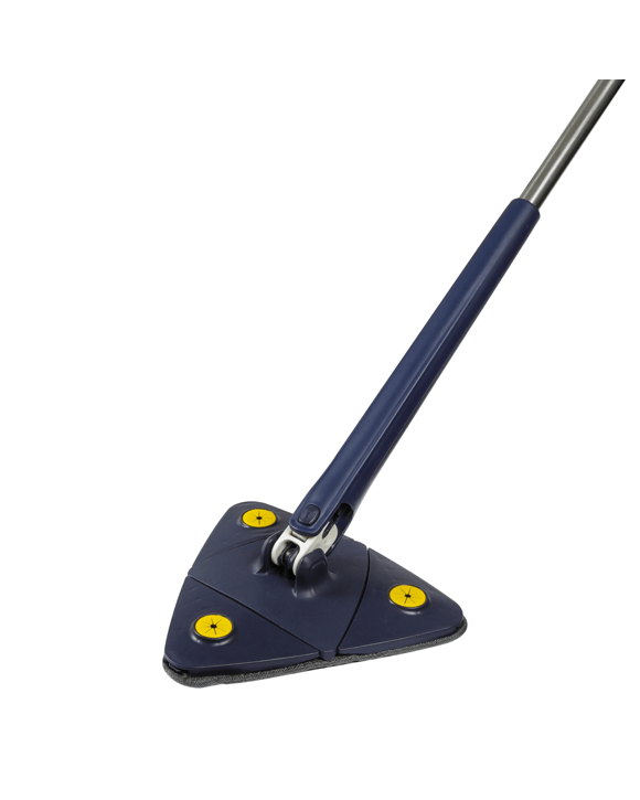 Cleanflo Cleaning Mop Triangle 360° Rotatable with 5 Pads