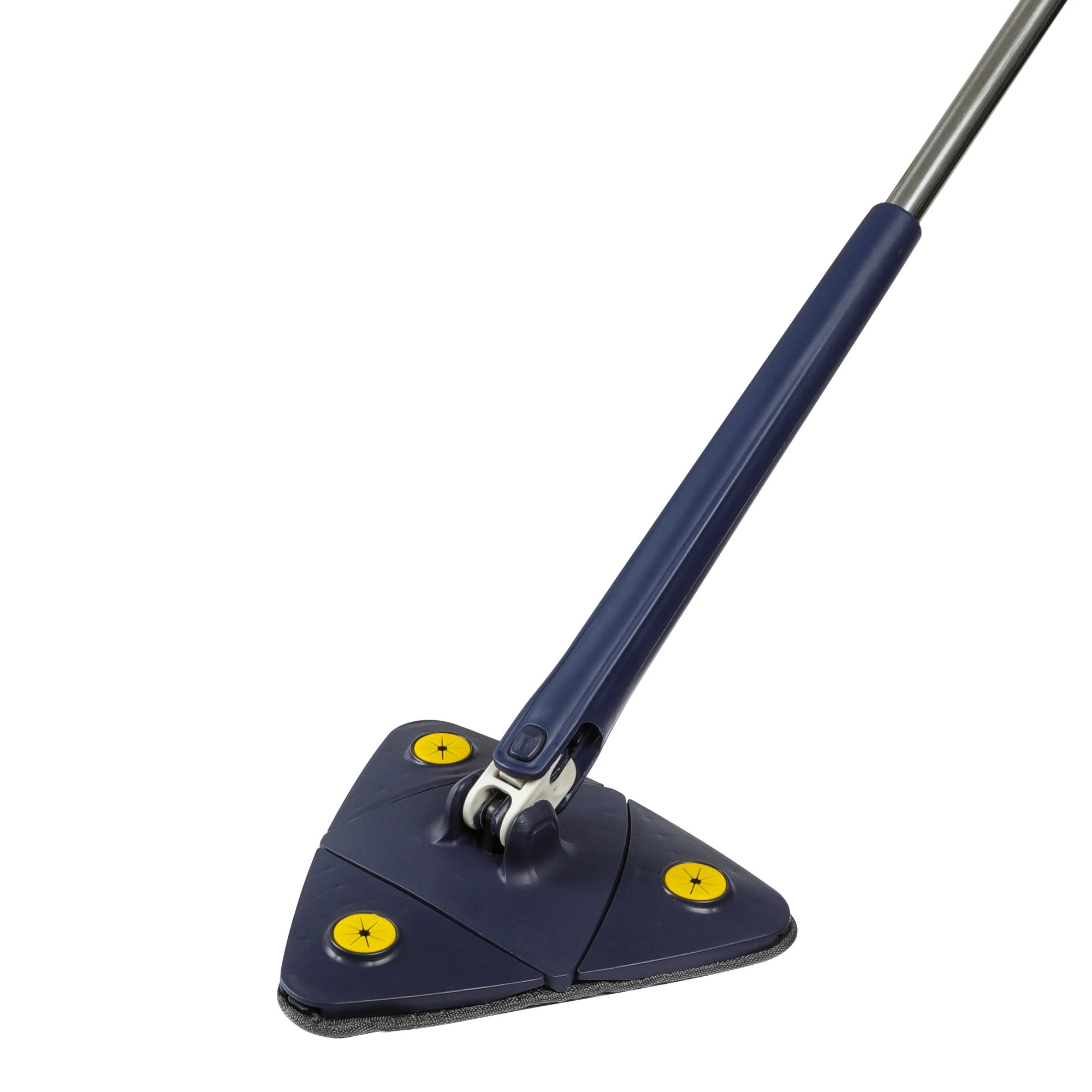 1 Cleanflo Cleaning Mop Triangle 360° Rotatable with 5 Pads, 1 of 7