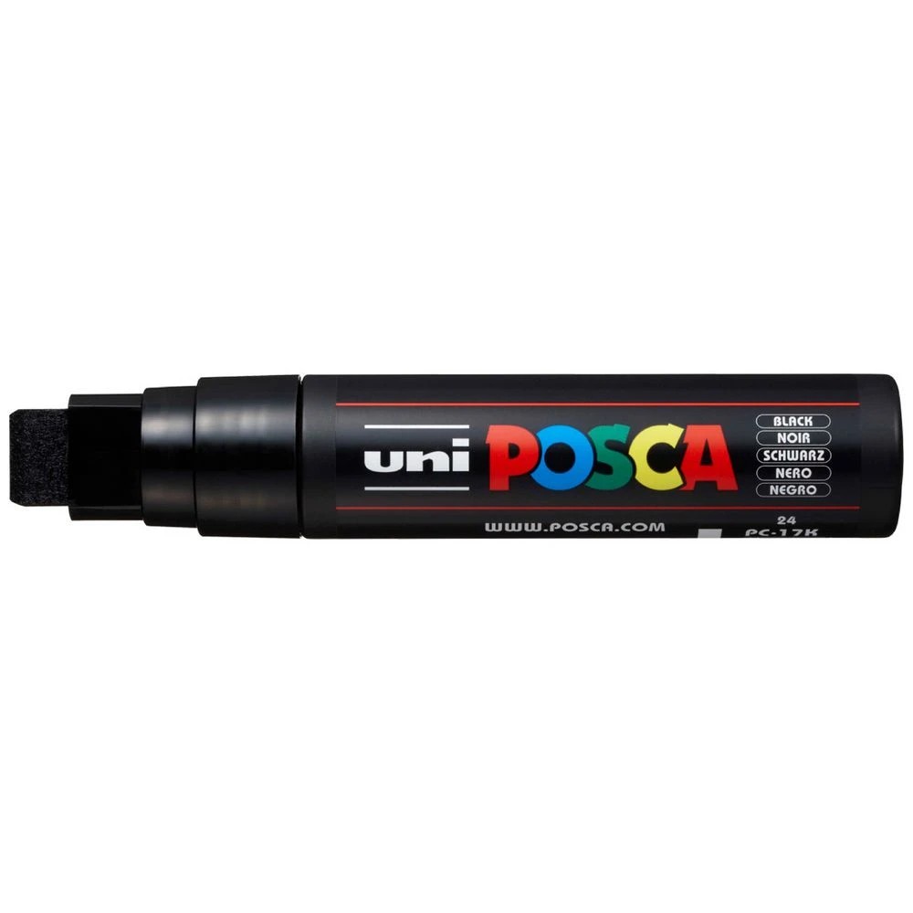 1 POSCA PC 17K Paint Marker Black, 1 of 4