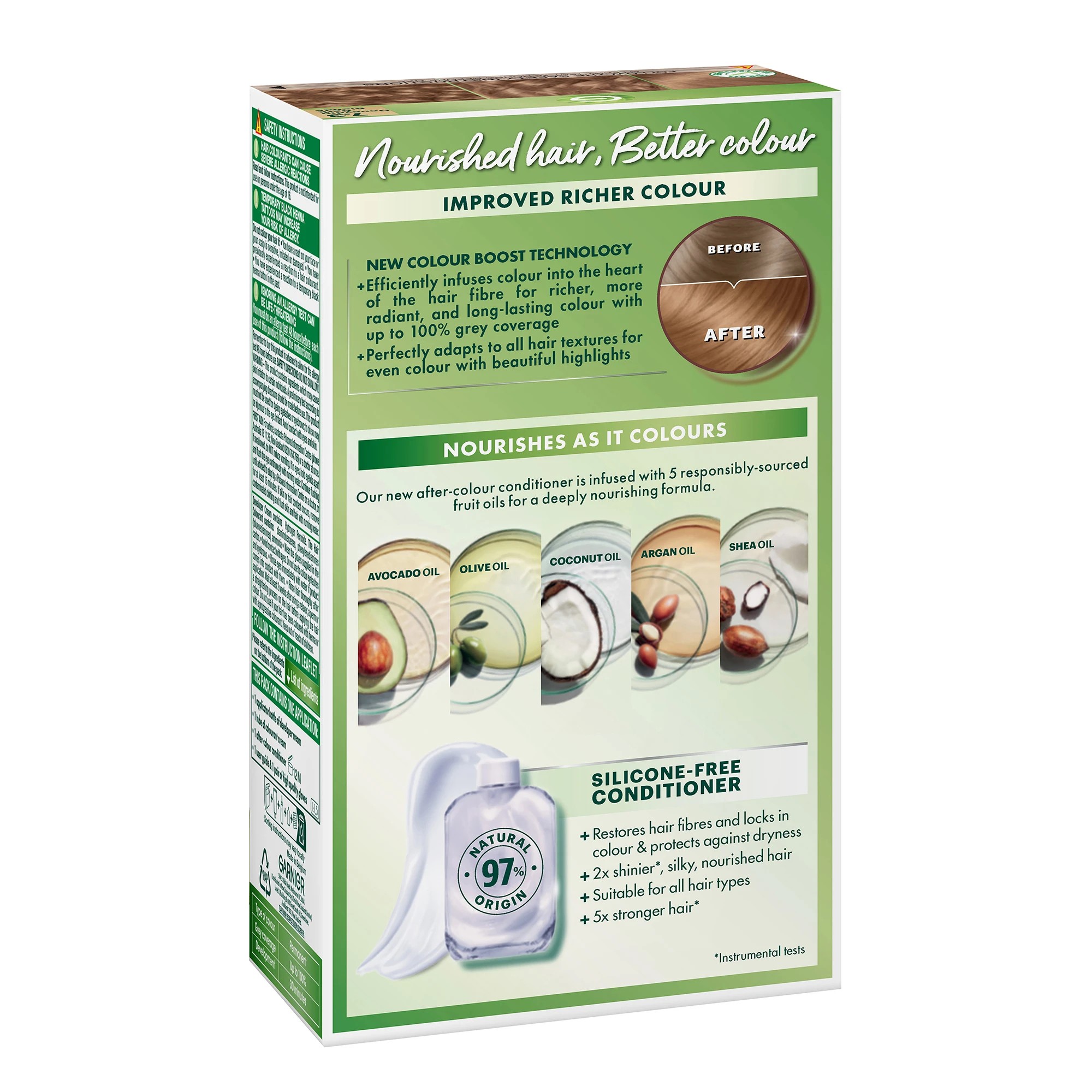 2 Garnier Nutrisse Dip Creme Colour - 7.3 Honey Dip, 2 of 7