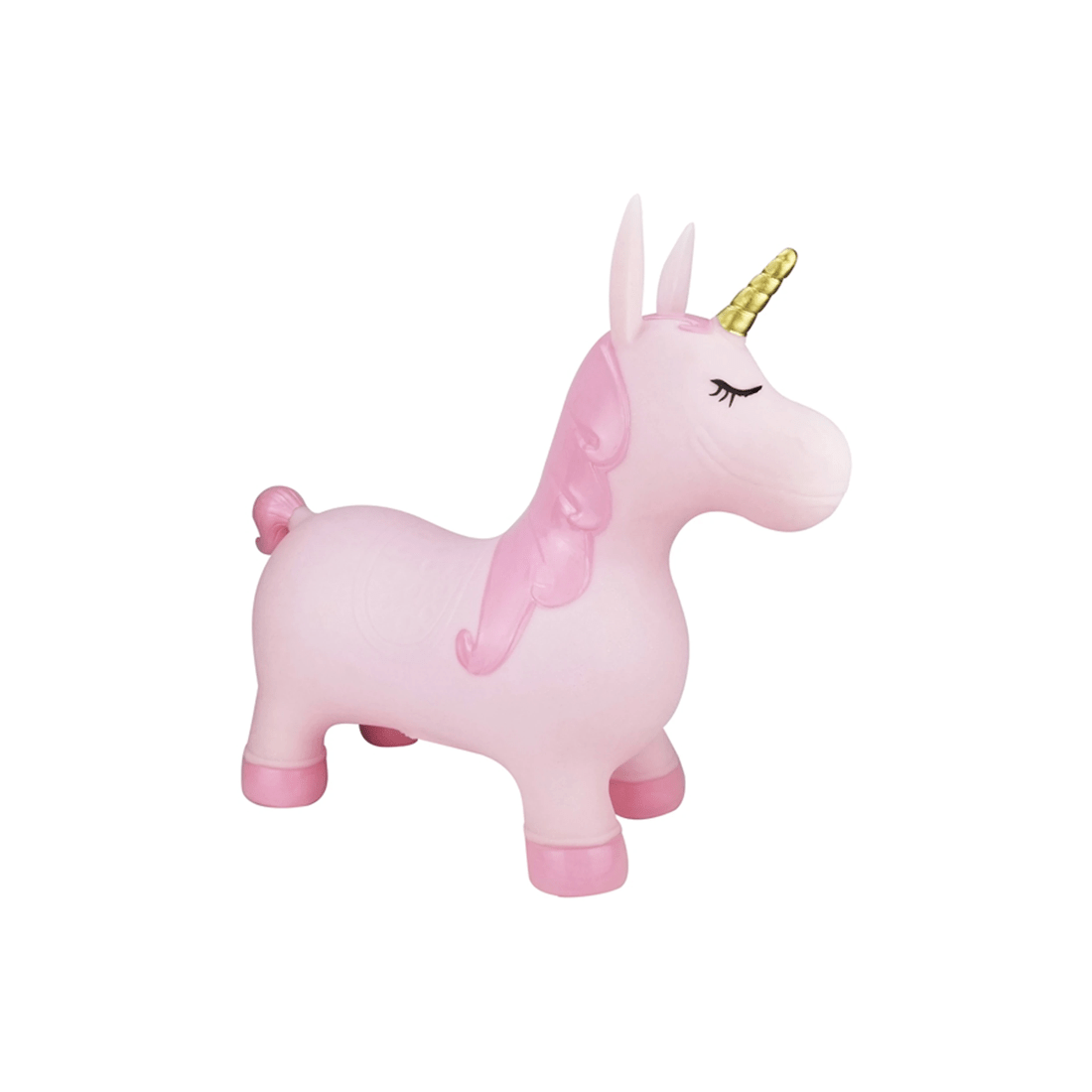 3 Kaper Kidz Bouncy Rider Pink Pearl The Unicorn Ride On Bouncer Toy Kids 12 Months Plus - Pink, 3 of 9