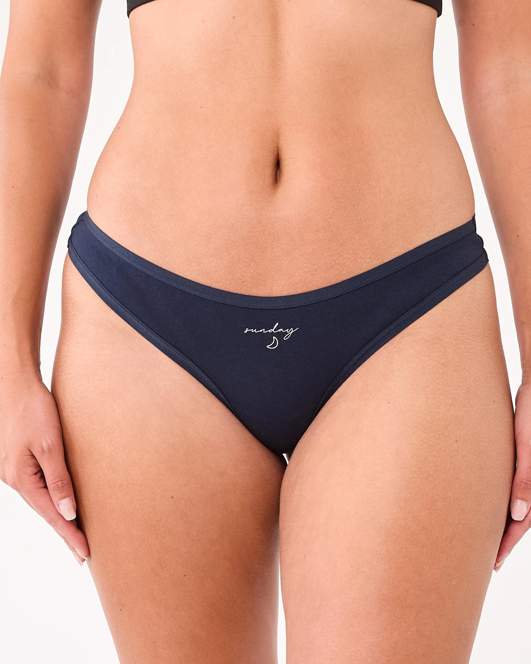 10 7 Pack G-String Briefs Week Days, 10 of 10