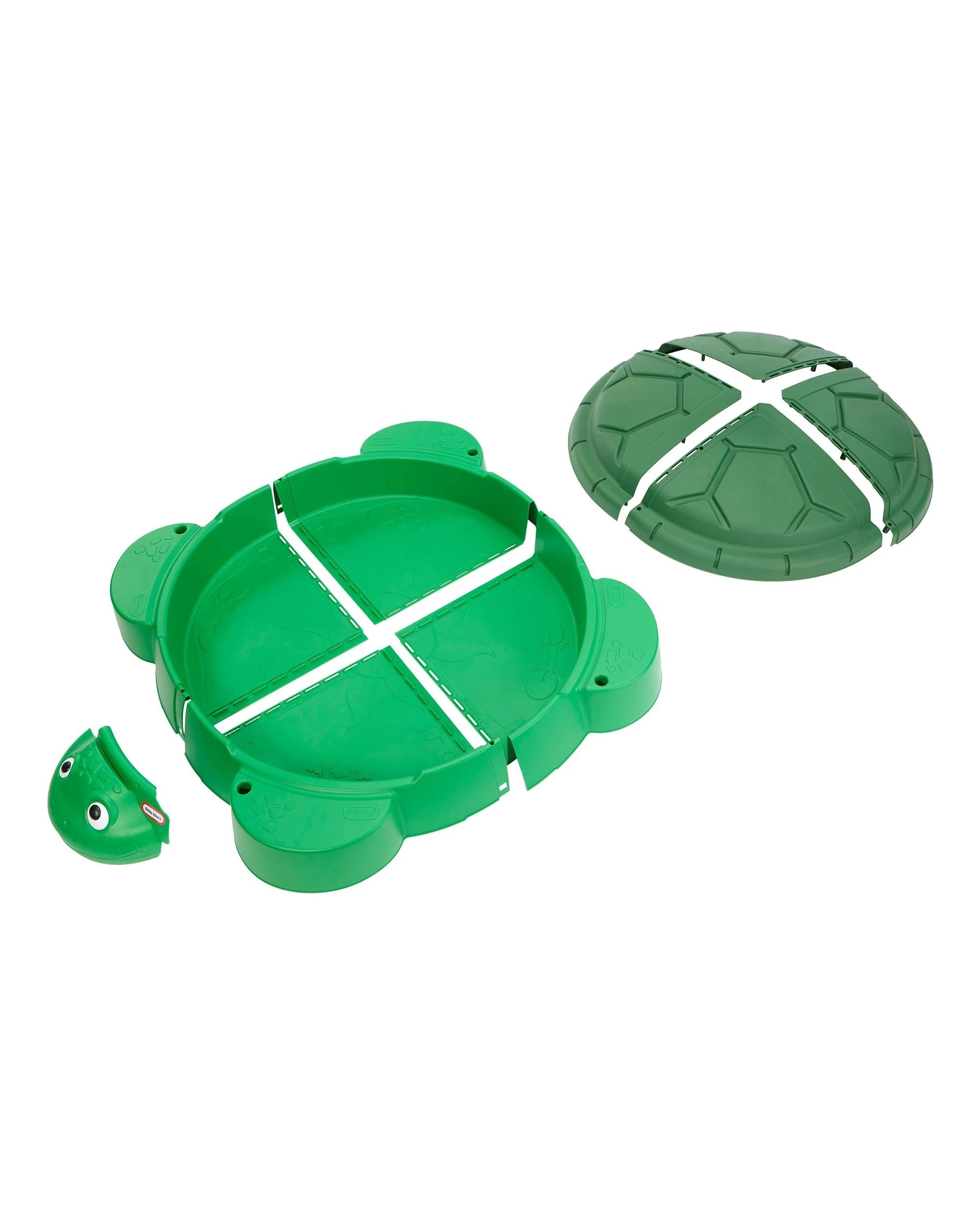 1 Little Tikes Turtle Sandbox - Green, 1 of 5