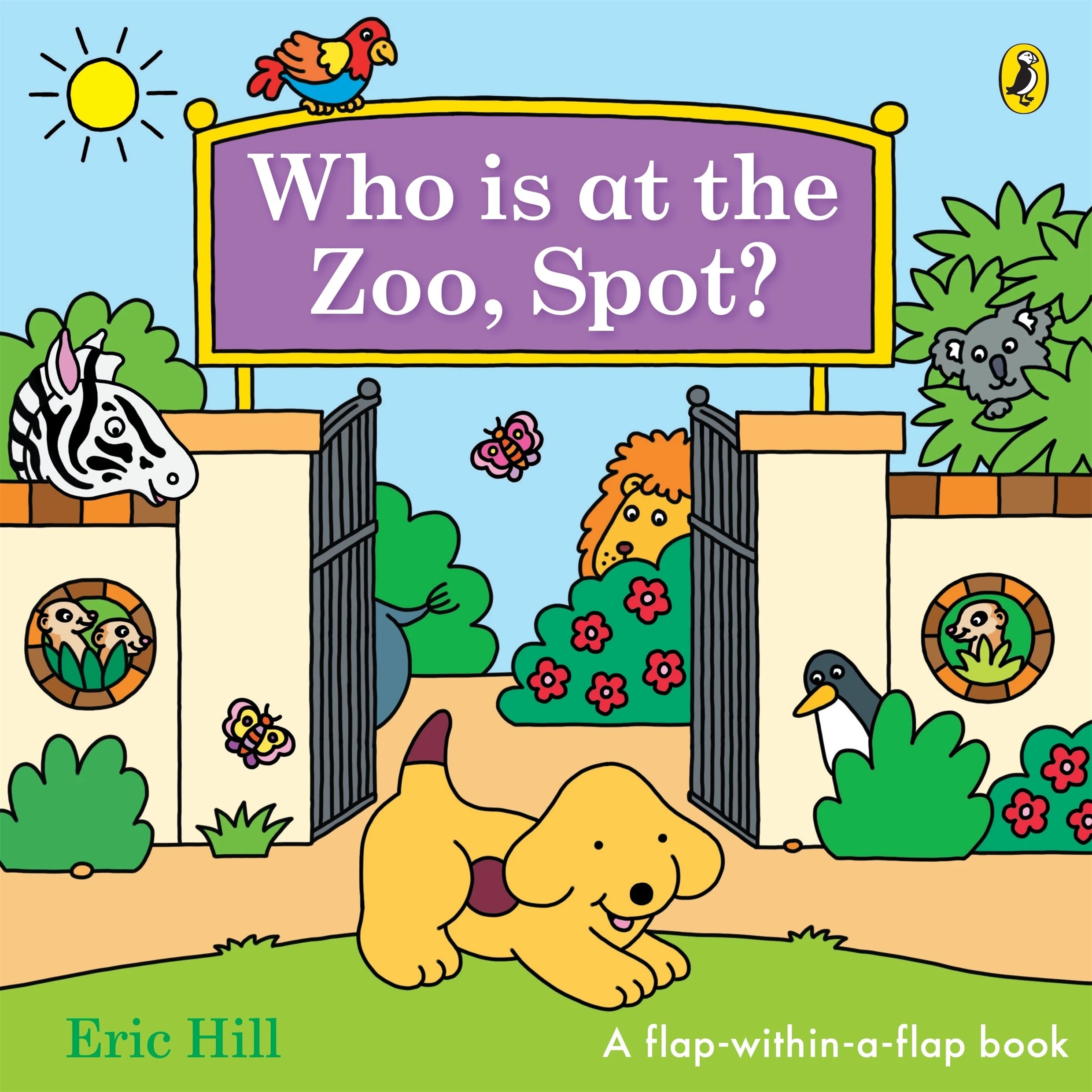 1 Who Is At The Zoo Spot by Eric Hill - Book, 1 of 4