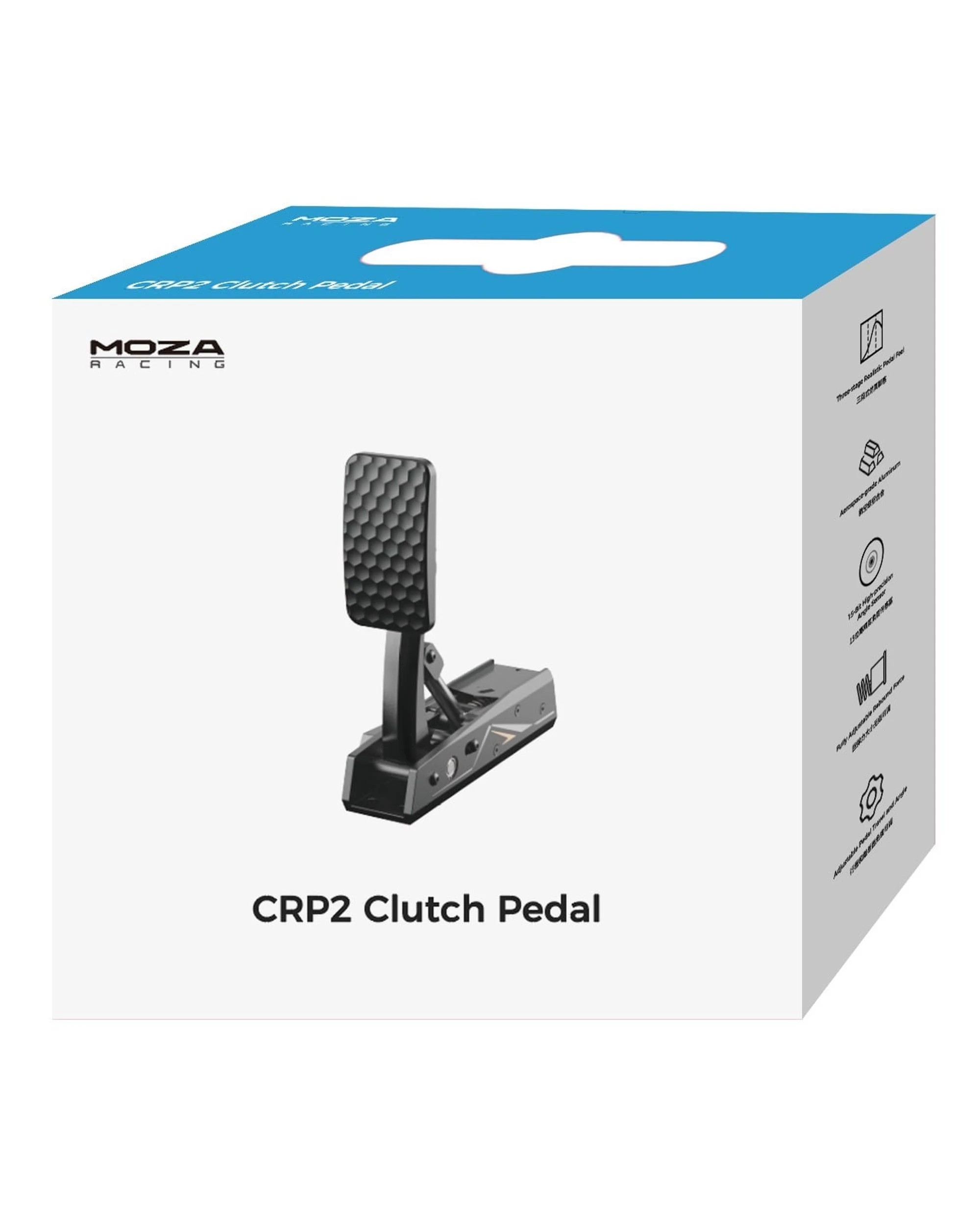 2 MOZA Racing CRP2 Clutch Pedal - Black, 2 of 2