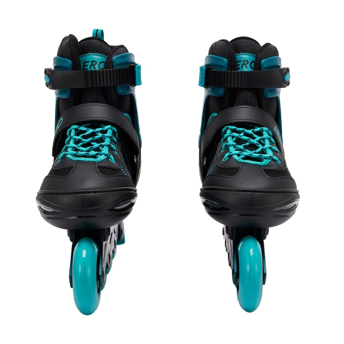 2 Inline Skates - Black and Teal, Size 8 to 11, 2 of 7