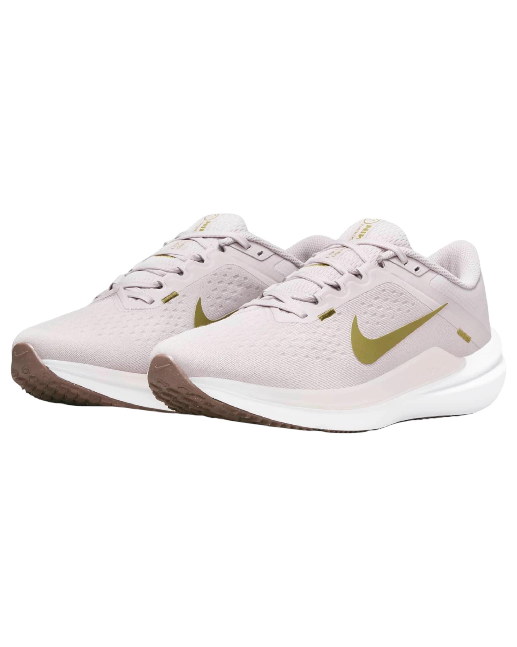 9 Nike Womens Air Winflo 10 Pink/ Gold Athletic Running Shoes Pink/gold, 9 of 10