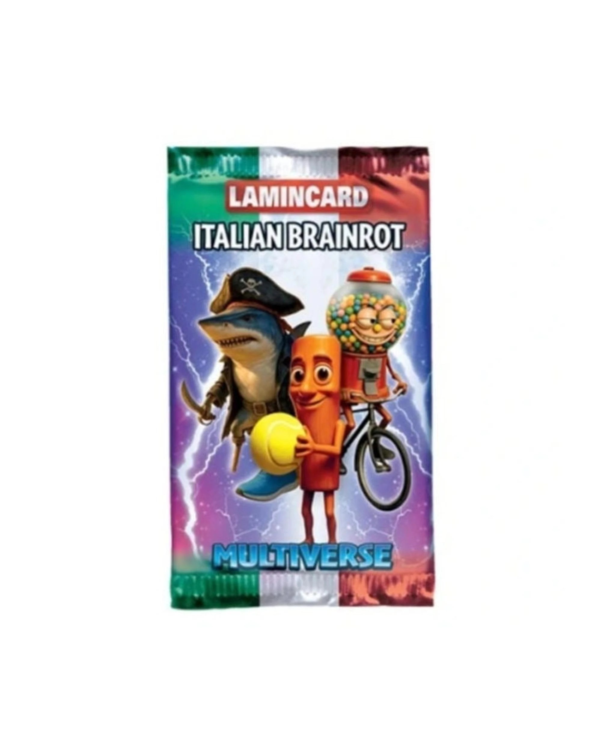 1 Lamincard Italian Brainrot Multiverse Collectible Cards Pack, 1 of 3