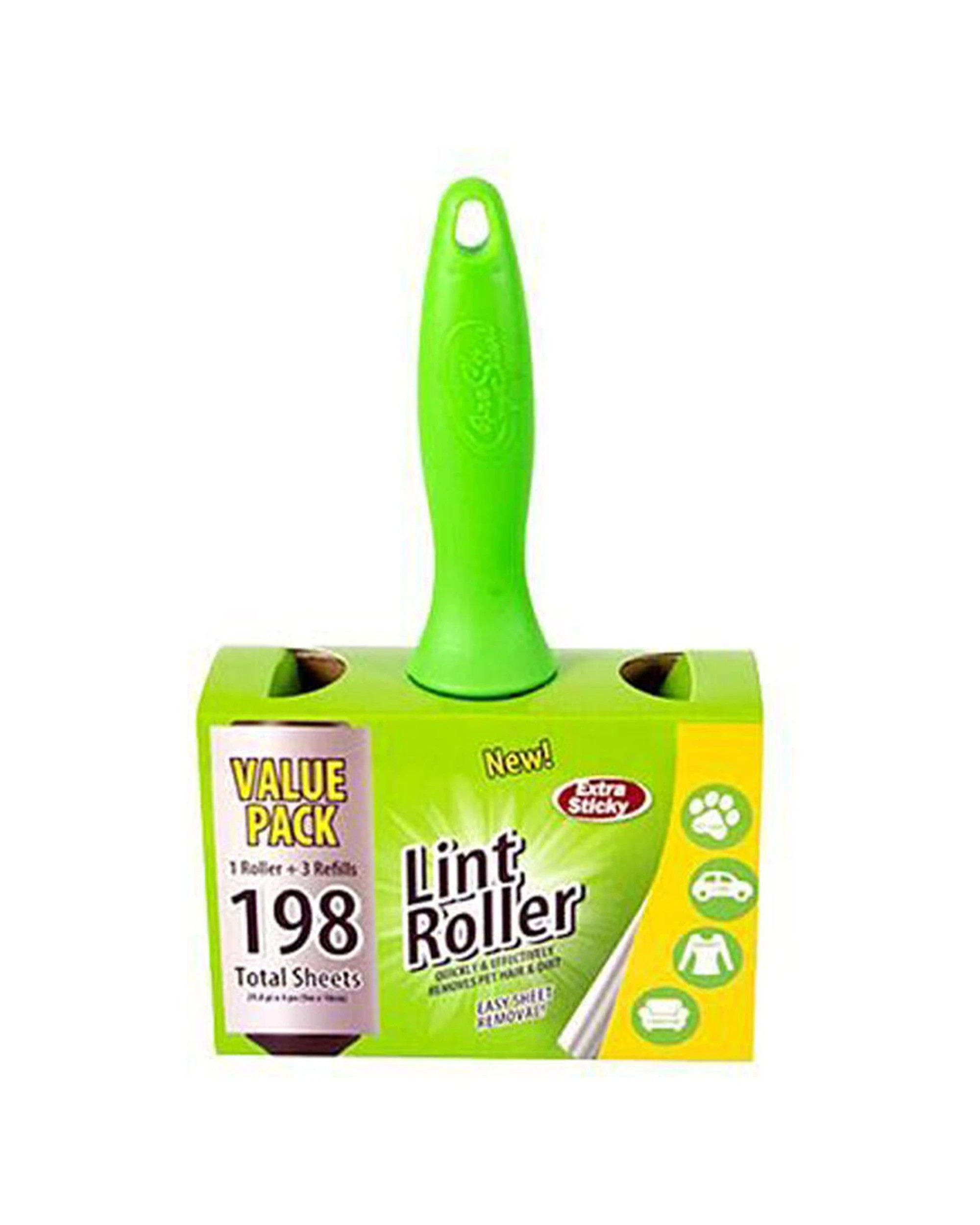 2 Fresh Start 6PK Extra Sticky Lint Roller Dust Hair Remover - Multi, 2 of 3