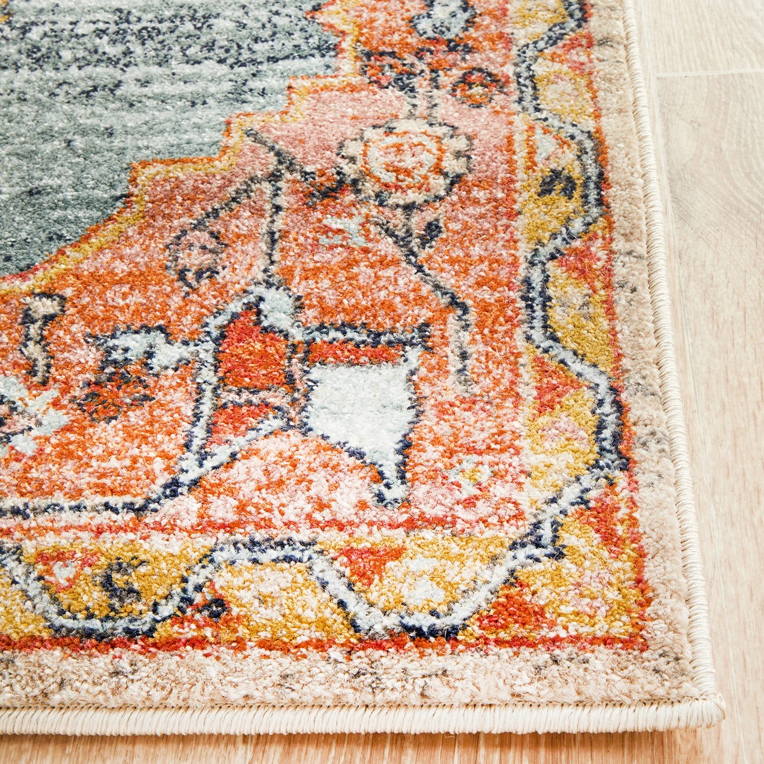6 Common Ground Rugs Eterna 862 500x80cm - Extra Large Runner Power Loomed Pet Friendly Rug - Brown, 6 of 9