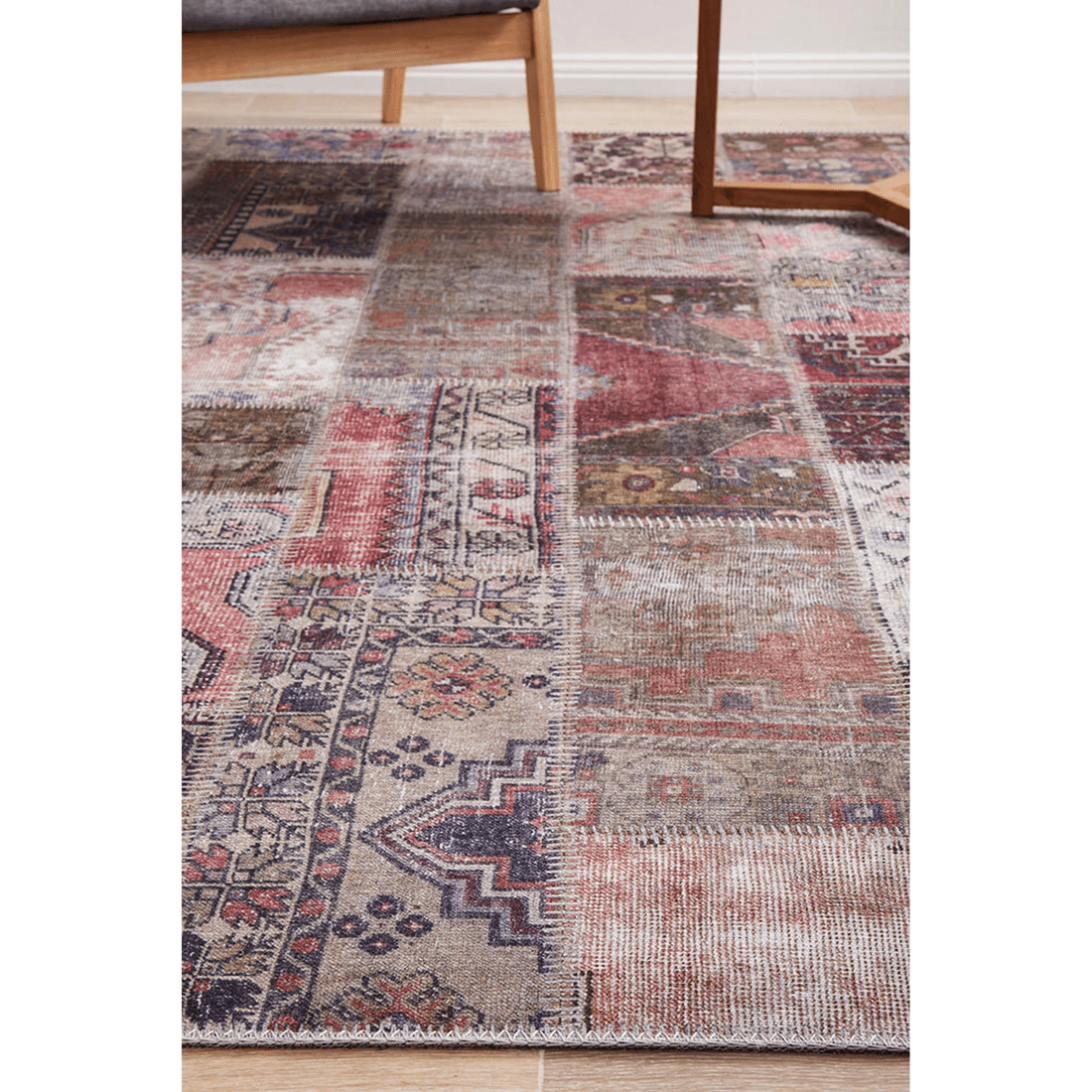 7 RUG CULTURE Illusions 178 Earth Rug, Multi Polyester, Power-Loomed — 3mm Pile - Multi, 7 of 7