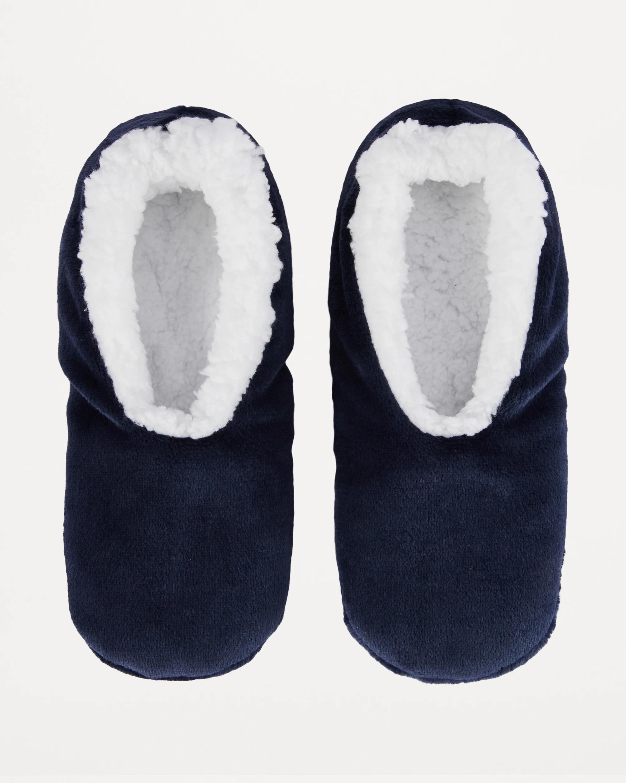 1 Plush Footlets Navy Blaze, 1 of 4