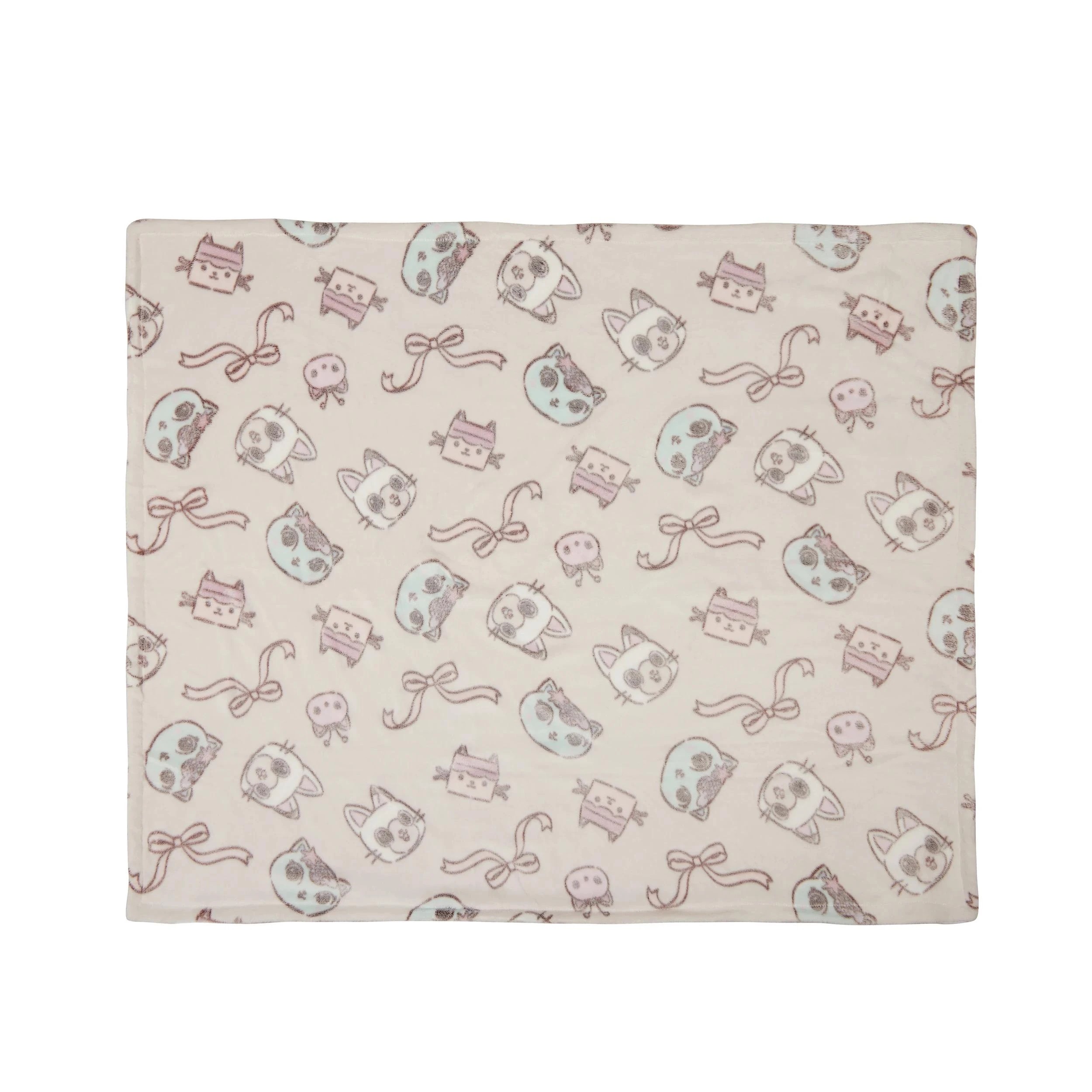 1 Gabby's Dollhouse Throw - Queen Bed - Pink, 1 of 1