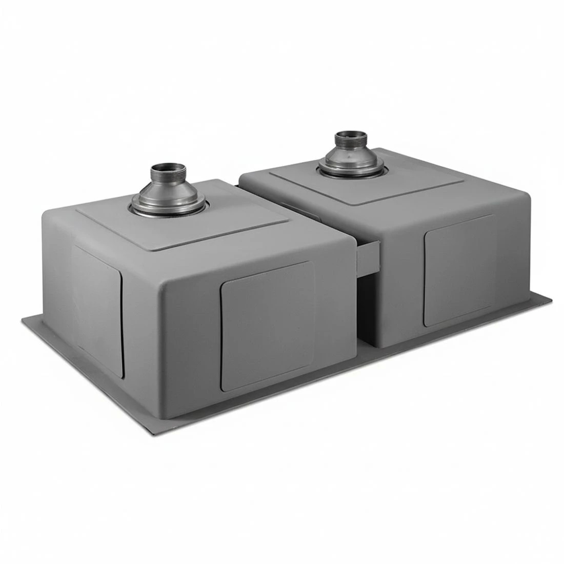 2 Cefito Kitchen Sink 77X45CM Stainless Steel Basin Double Bowl - Black, 2 of 7