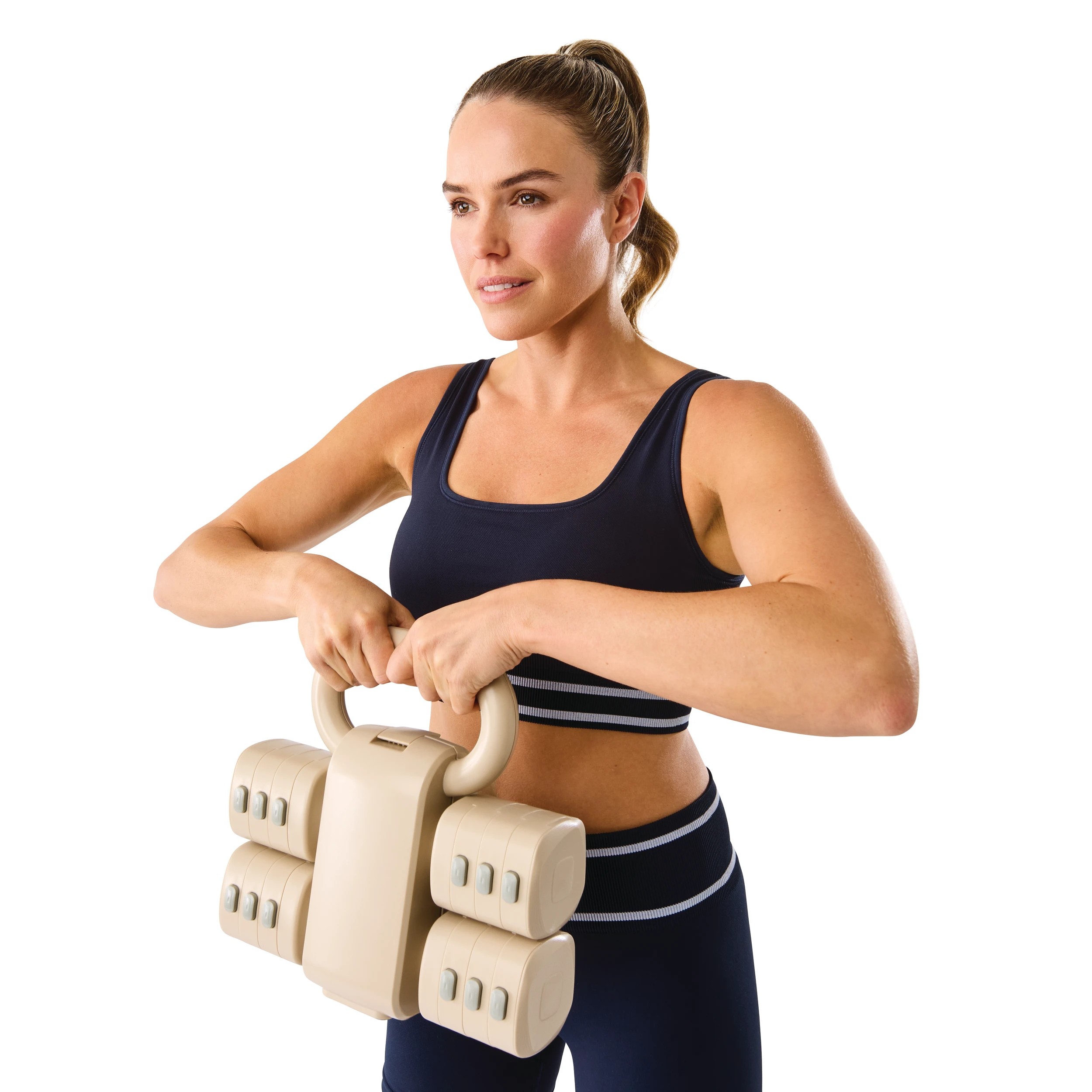 1 2-in-1 Adjustable Kettlebell and Dumbbell Set, 1 of 10