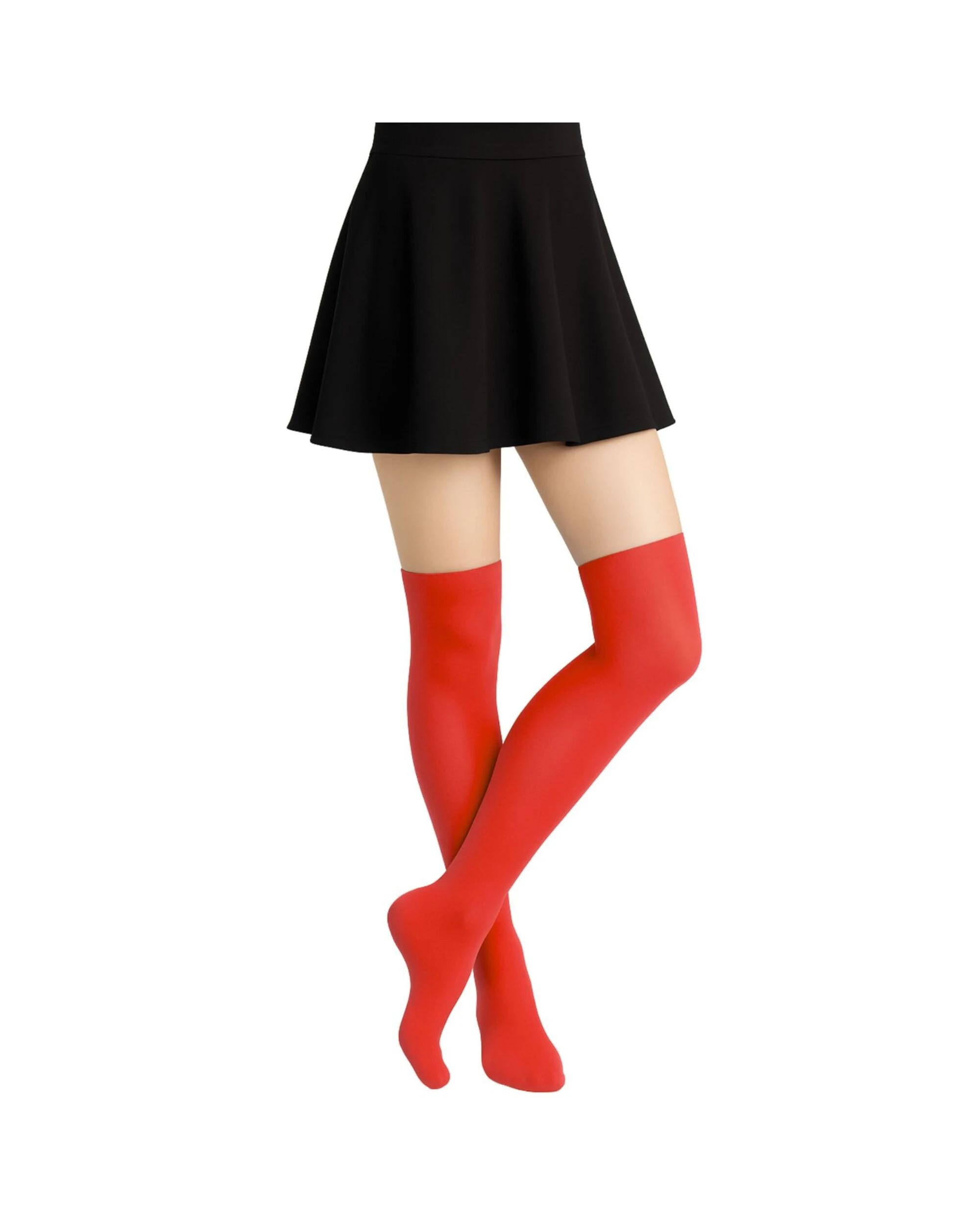 1 Partyrama Over The Knee Stockings - Red, 1 of 1