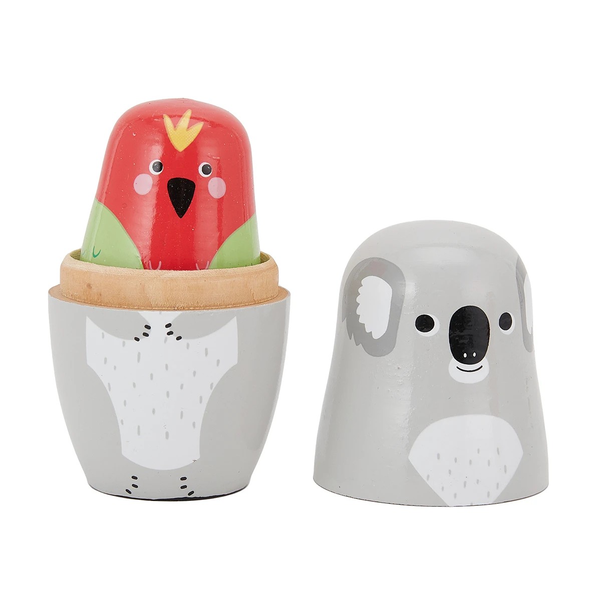 6 4 Piece Nesting Animals, 6 of 10
