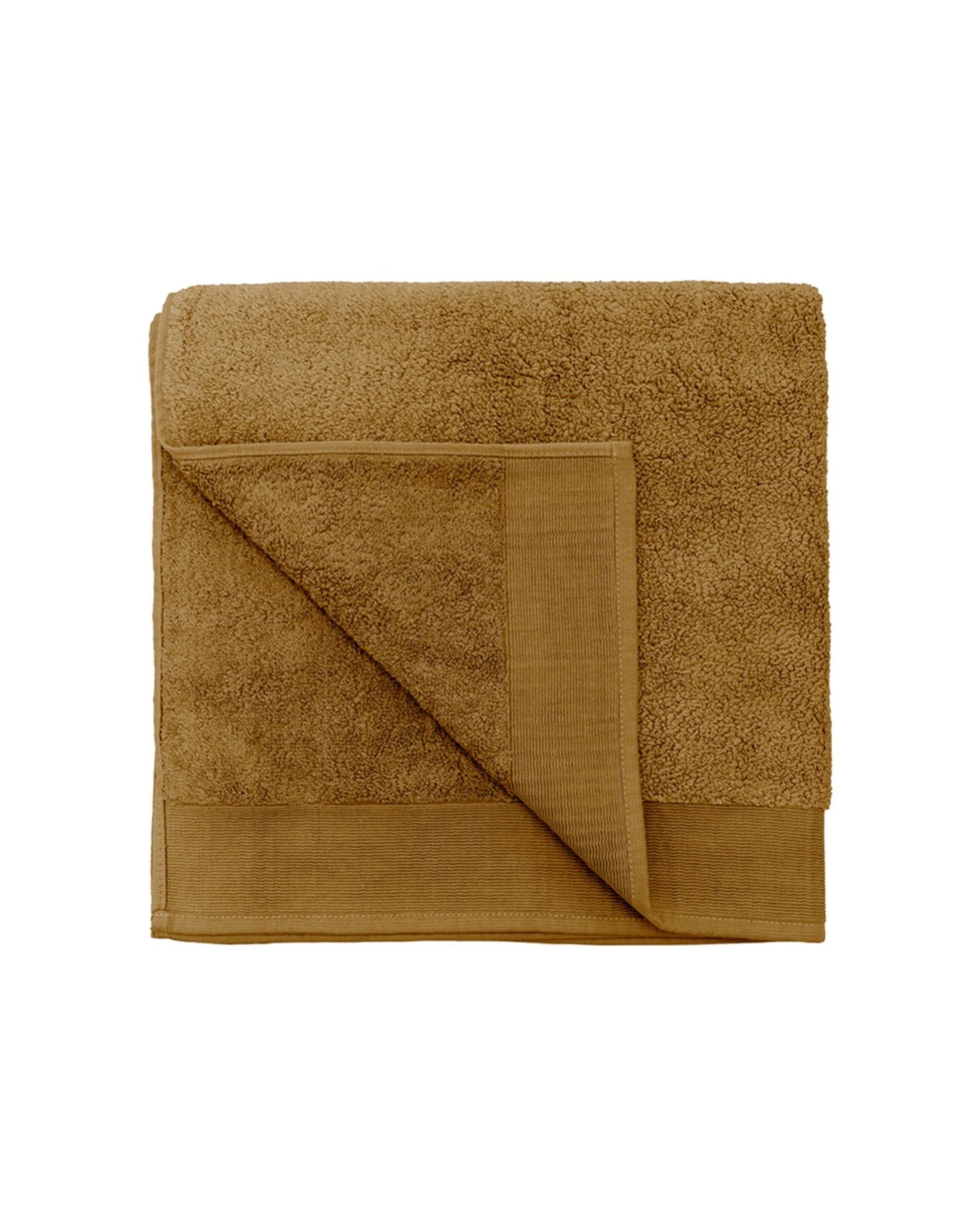 2 Bambury Elvire 600gsm Soft Absorbent Cotton Bath Sheet 4PK 80x160cm - Brown, 2 of 6