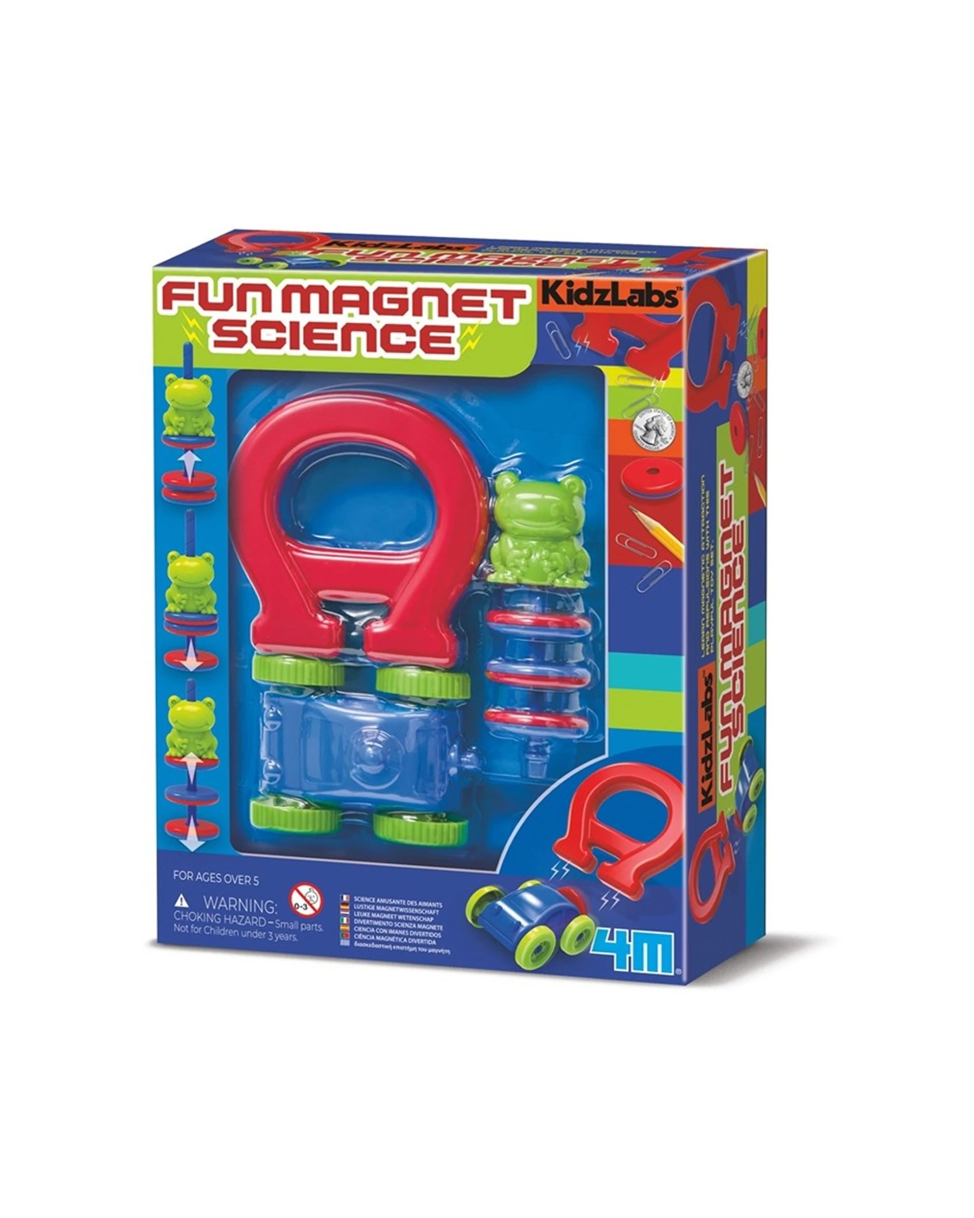1 4M Kidzlabs Fun Magnet Science STEM Kids Educational Toy Kit, 1 of 3