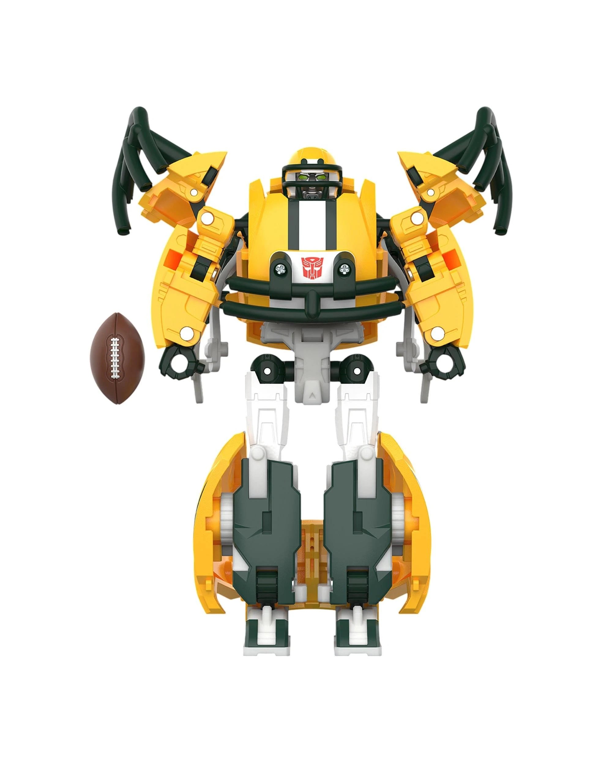 3 Transformers Collaborative NFL X Transformers Green Bay Packers Tundra Prime Action Figure, 3 of 8