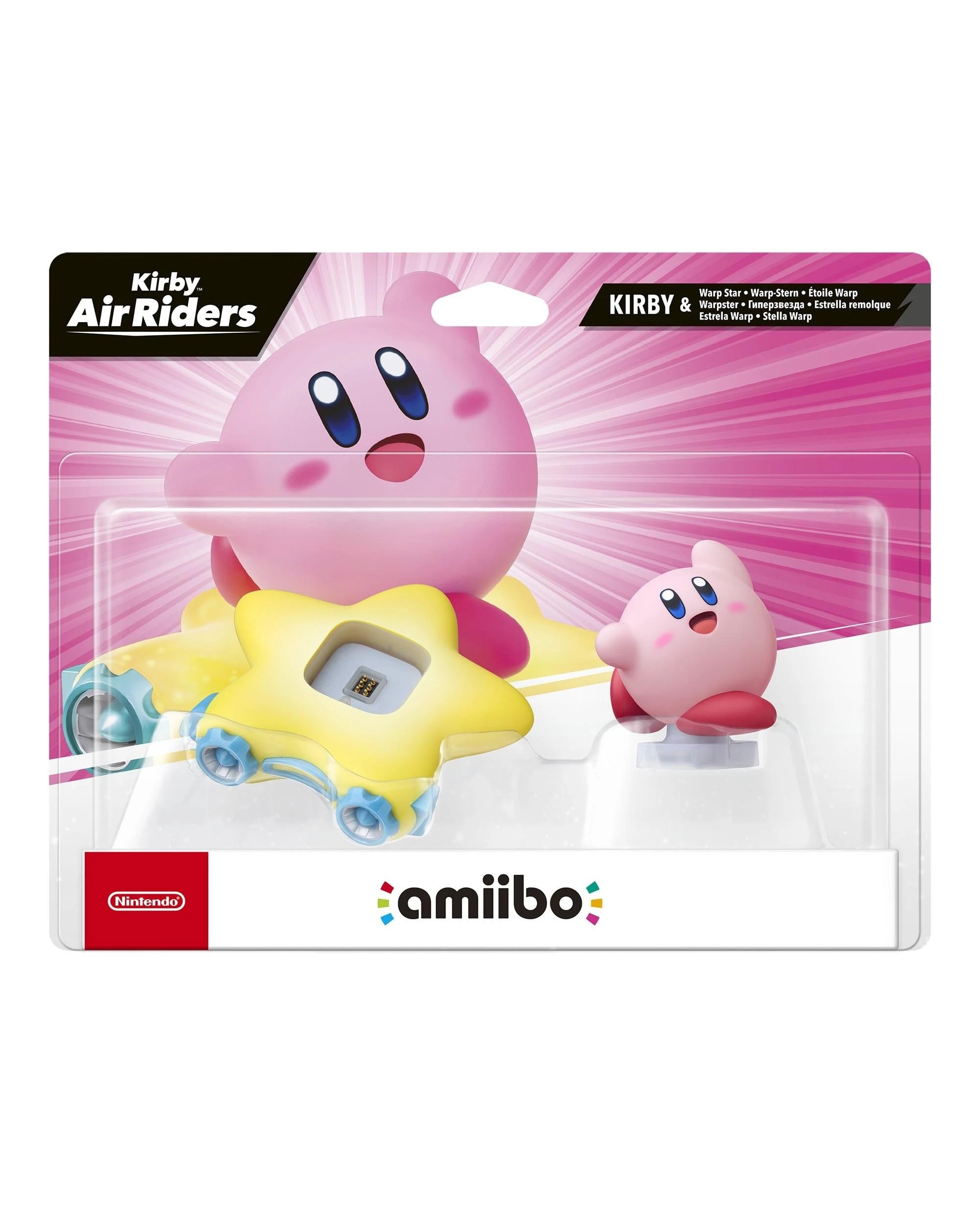 1 Nintendo Kirby and Warp Star Amiibo - Kirby Air Riders, 1 of 2