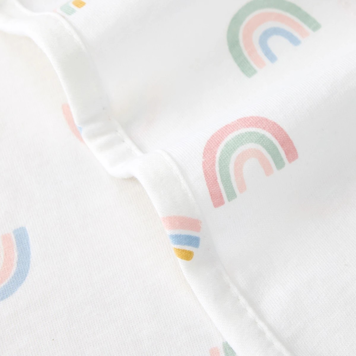 3 Cotton Jersey Blanket - Rainbow, 3 of 5
