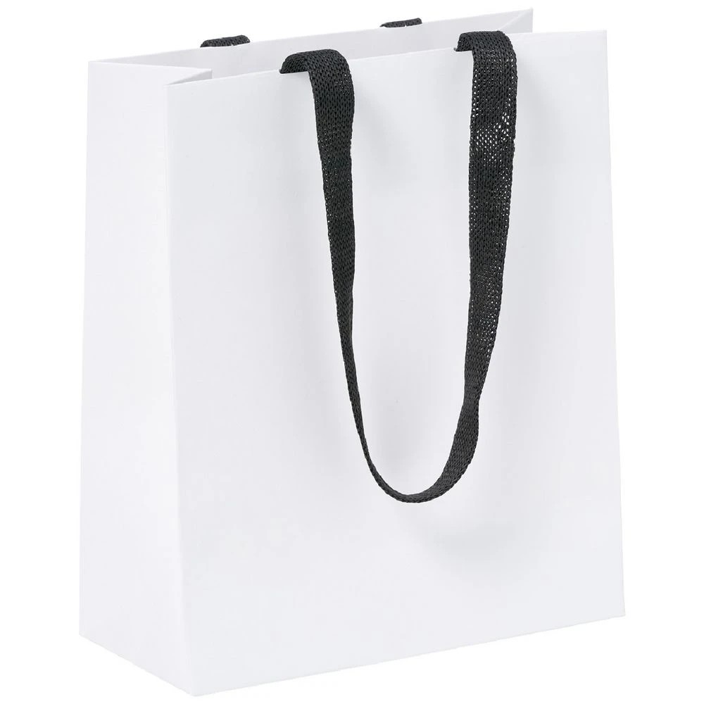 1 J.Burrows Premium Kraft Bags Small White 72 Pack, 1 of 4