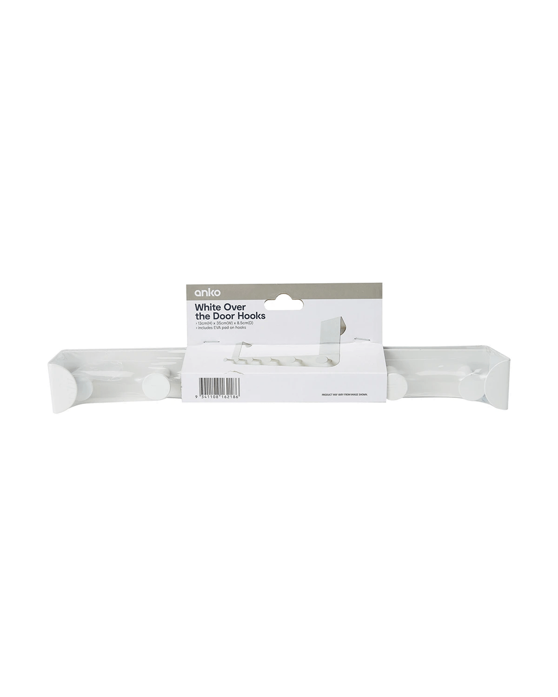 8 Over the Door Hooks - White, 8 of 9