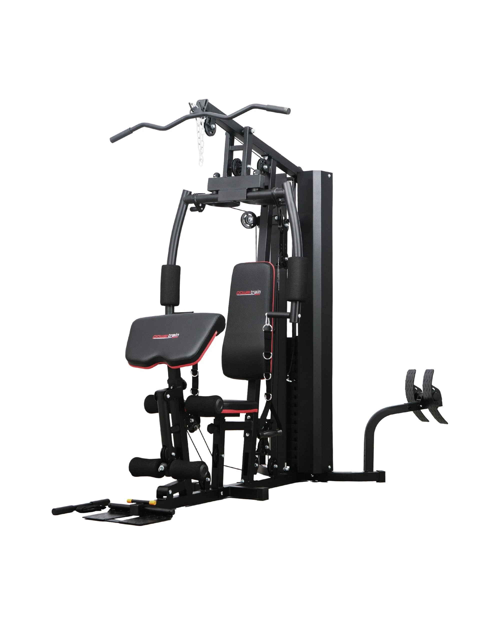 1 Powertrain JX-89 Multi Station Home Gym 68kg Weight Cable Machine, 1 of 9